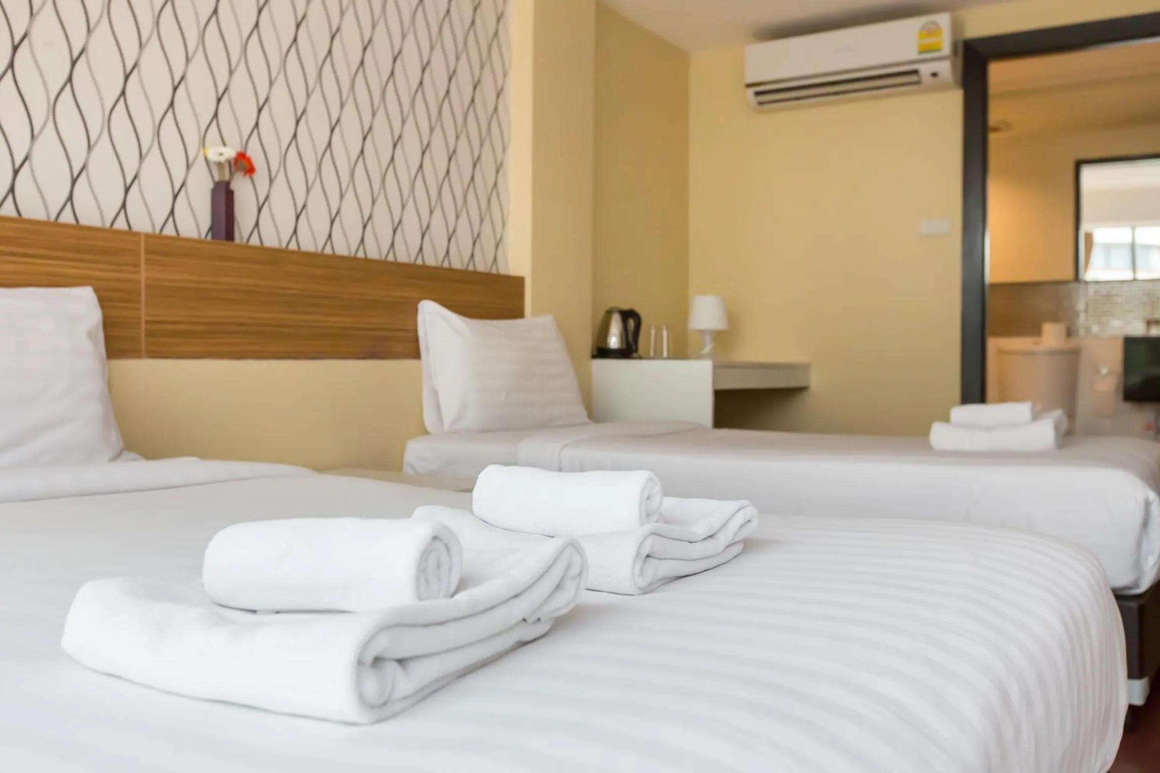 Bed in Snooze Hotel Thonglor Bangkok