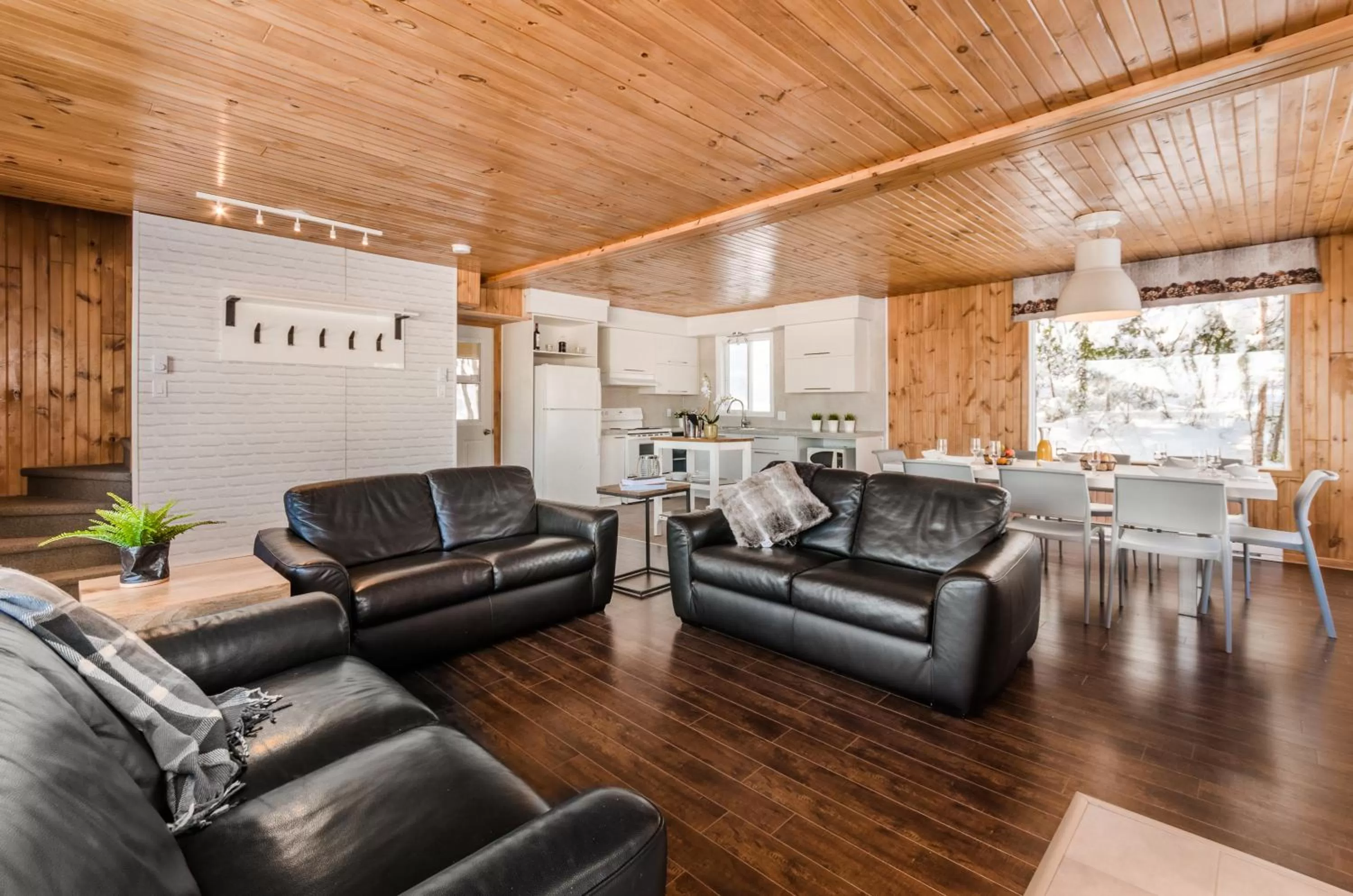 Living room in Auberge du Lac-à-l'Eau-Claire