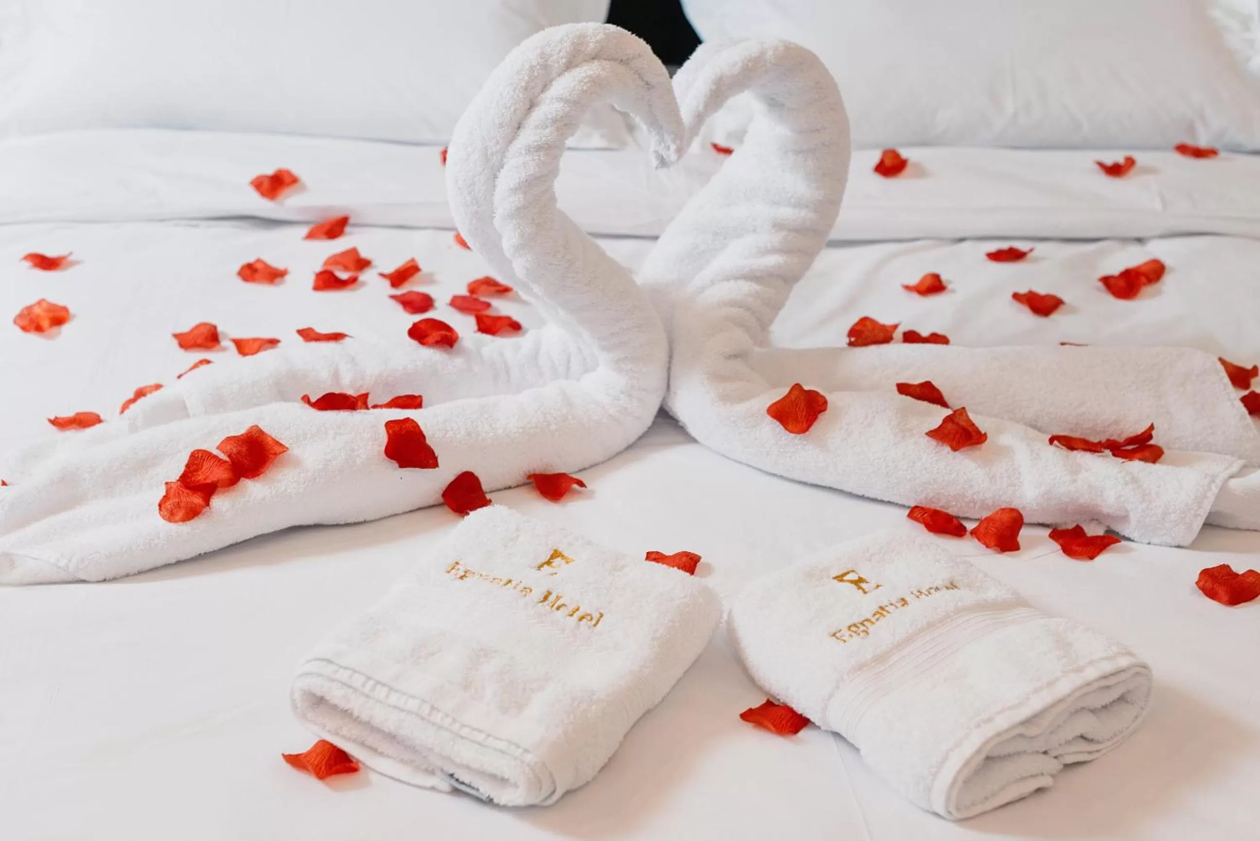 Bed in Hotel Egnatia