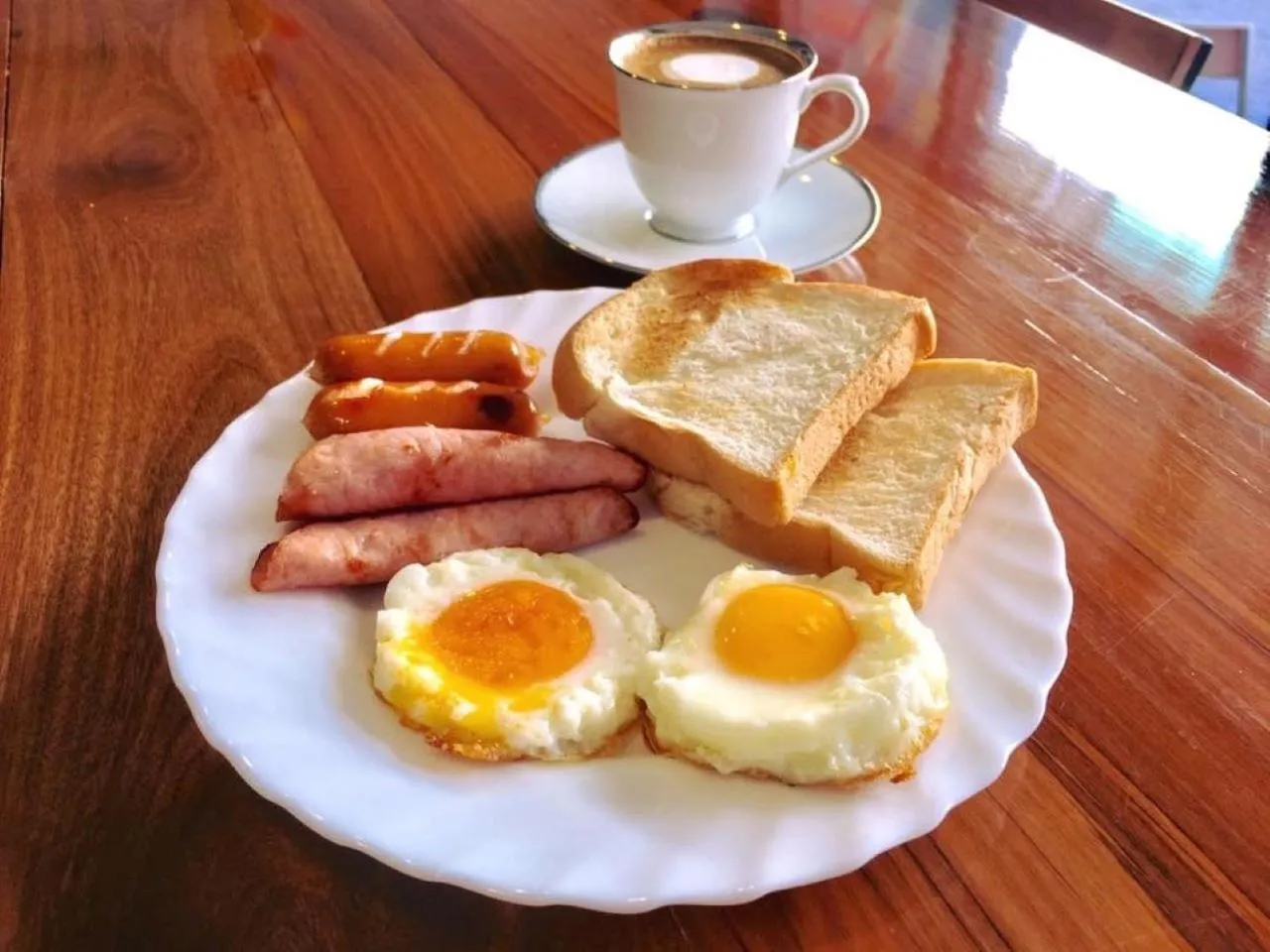 Breakfast in Urban Hostel Bangkok
