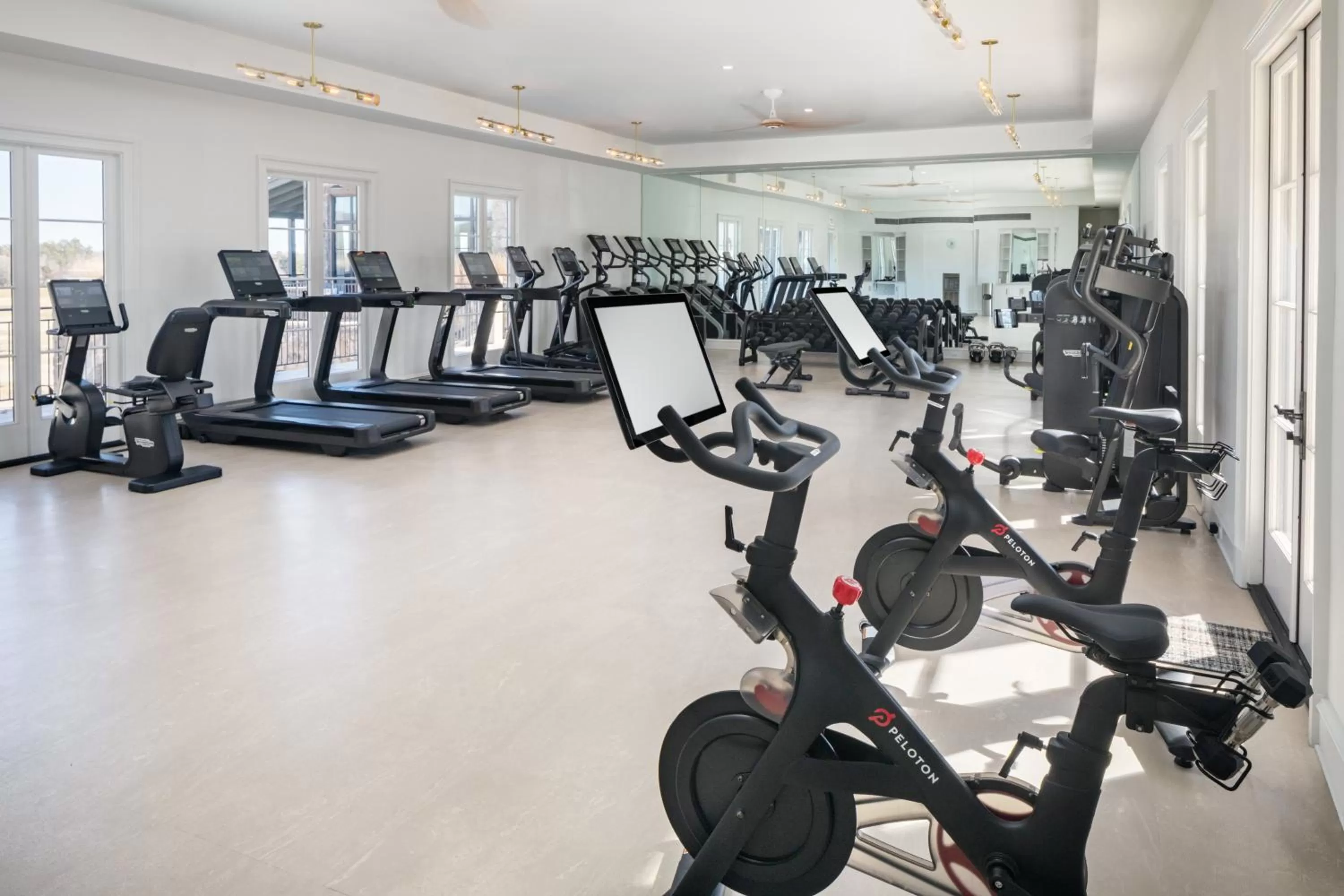 Fitness centre/facilities in Keswick Hall