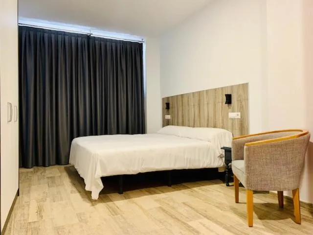 Bed in Hotel Madrid Río