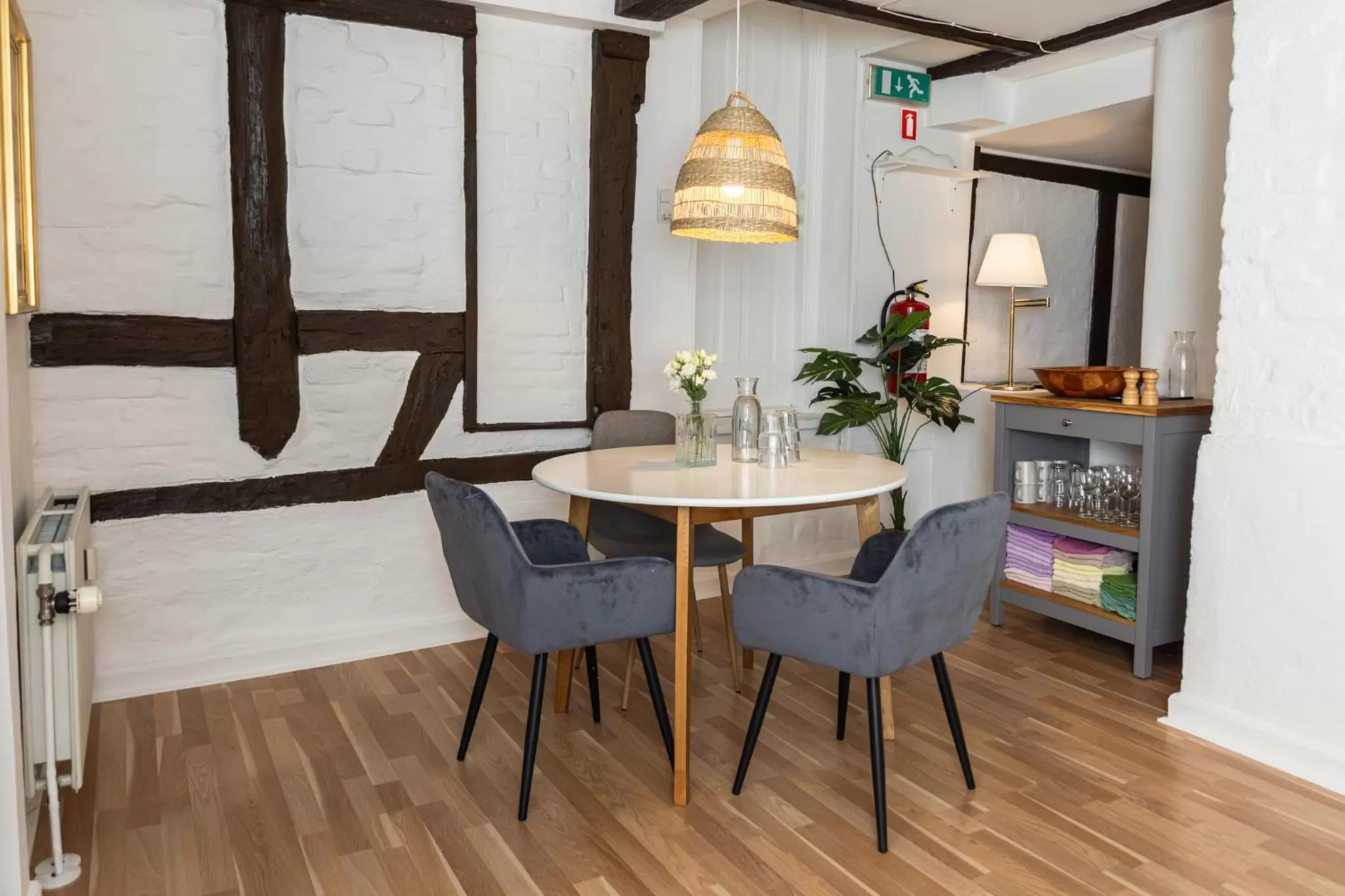 Kitchen or kitchenette in Hotel Hamlet