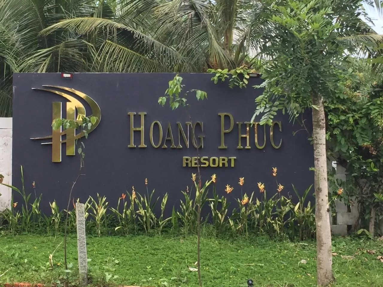 Property logo or sign in Hoang Phuc resort