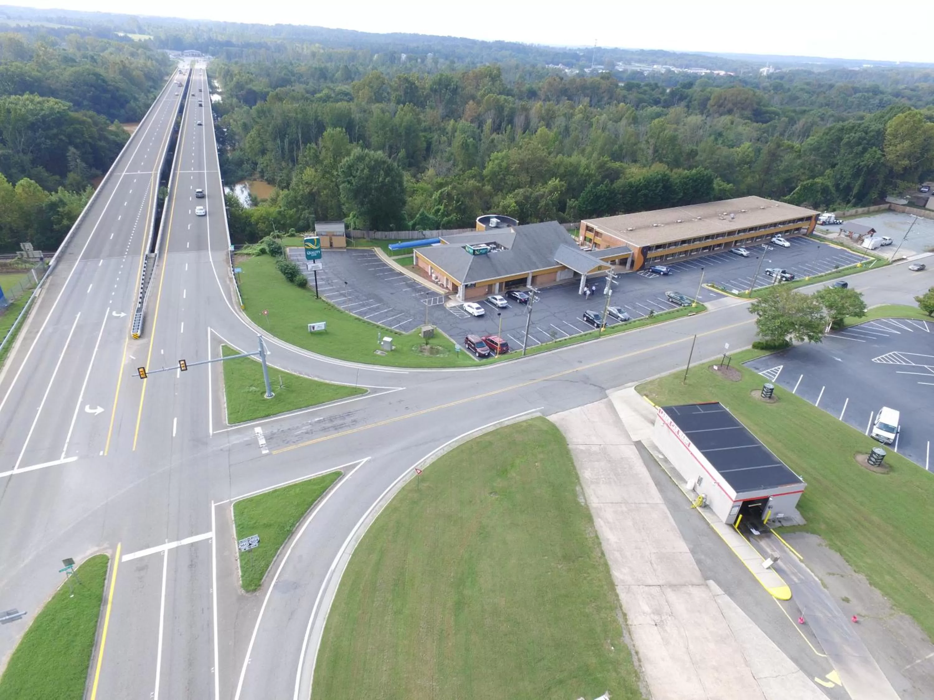 Bird's eye view in Quality Inn South Boston - Danville East