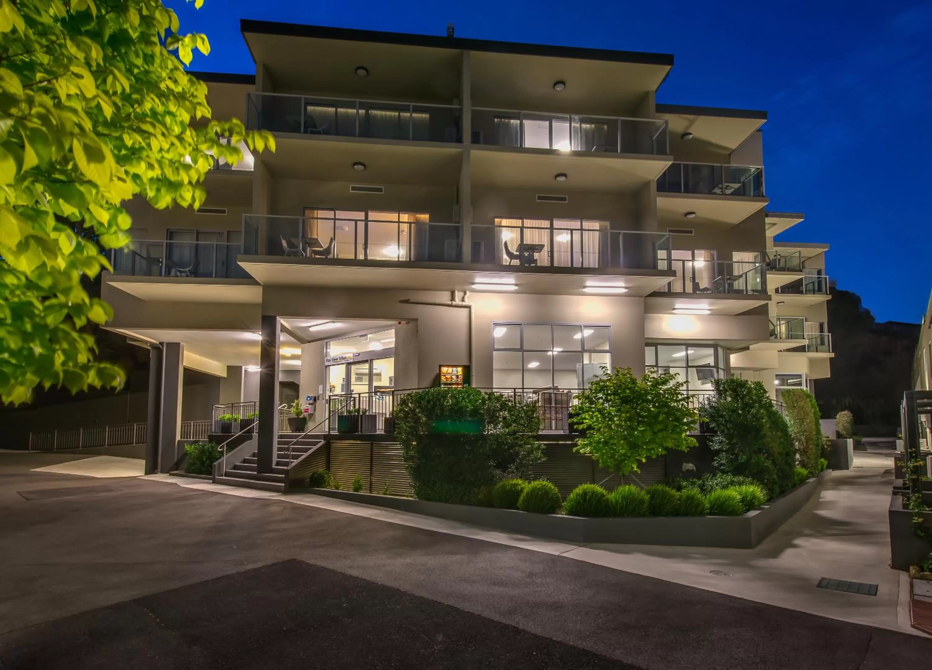 Facade/entrance in Bay View Villas