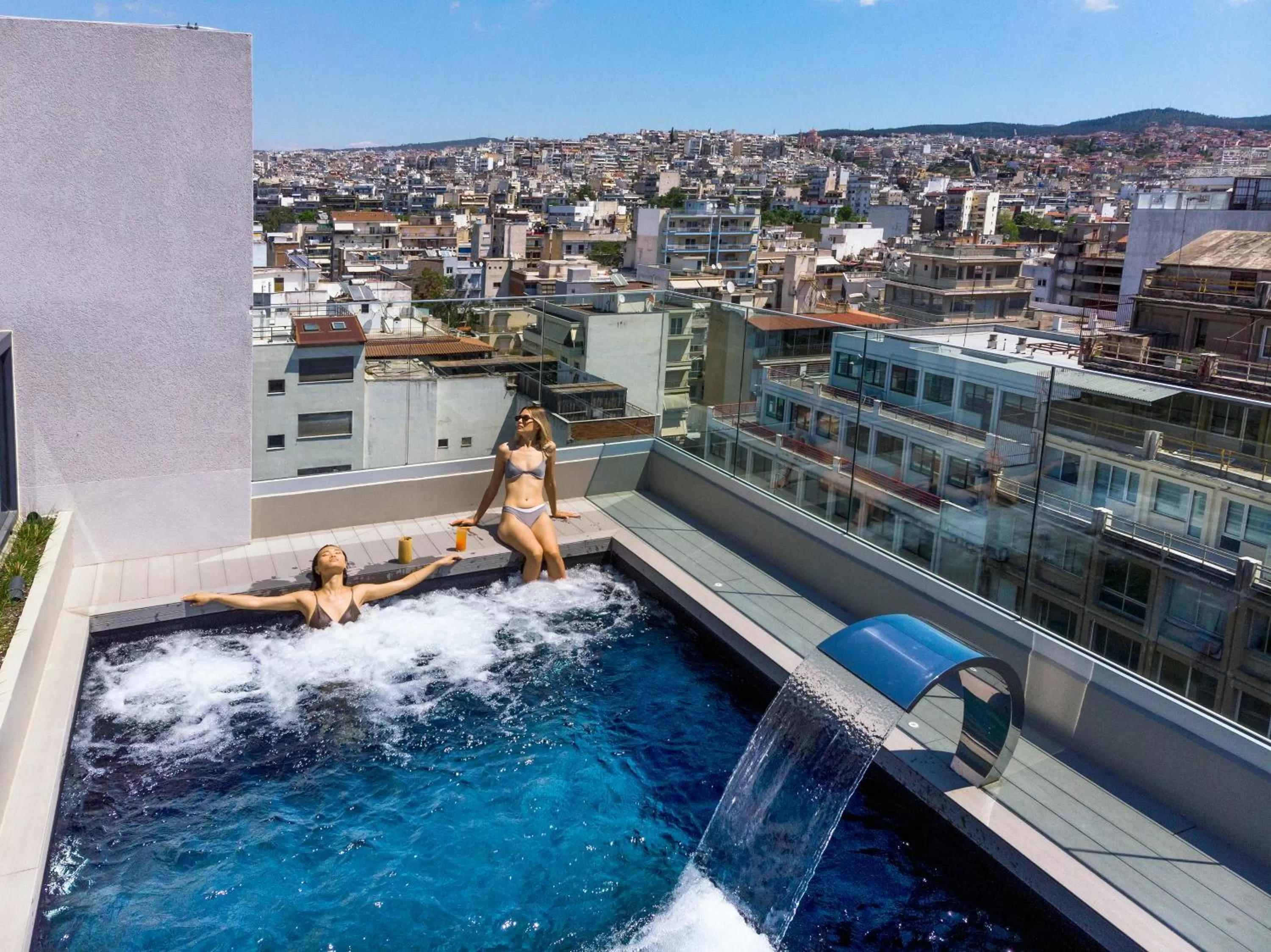 Swimming pool in ONOMA Hotel