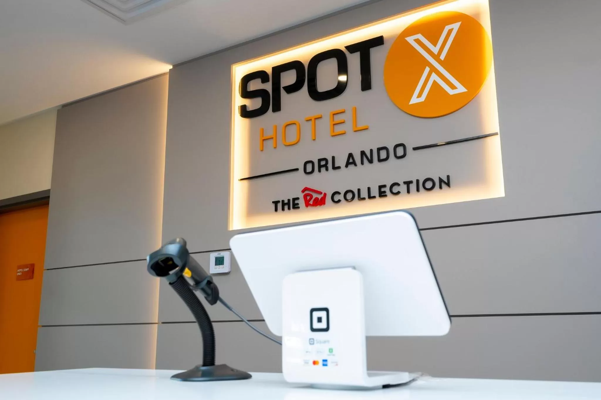 Lobby or reception in SPOT X Hotel Orlando Intl Dr by The Red Collection