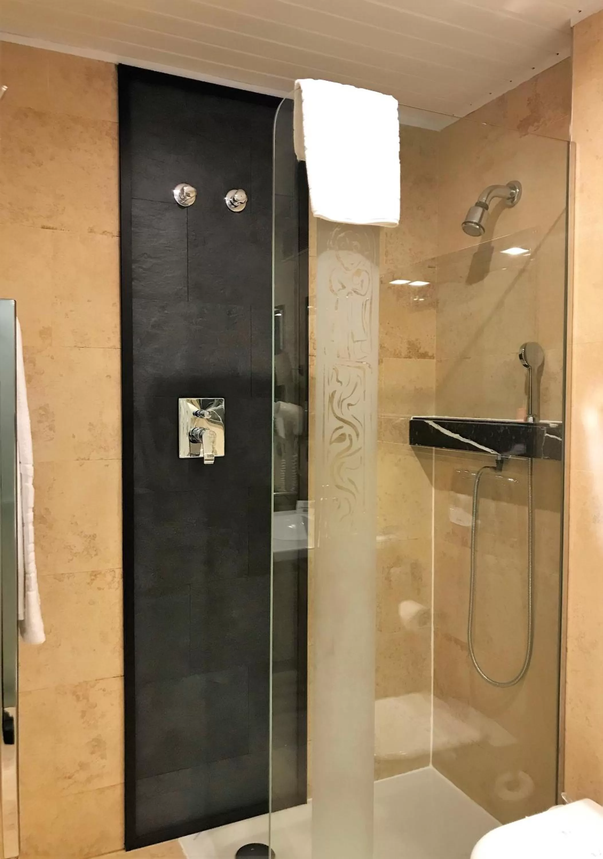Shower in Hotel Fruela