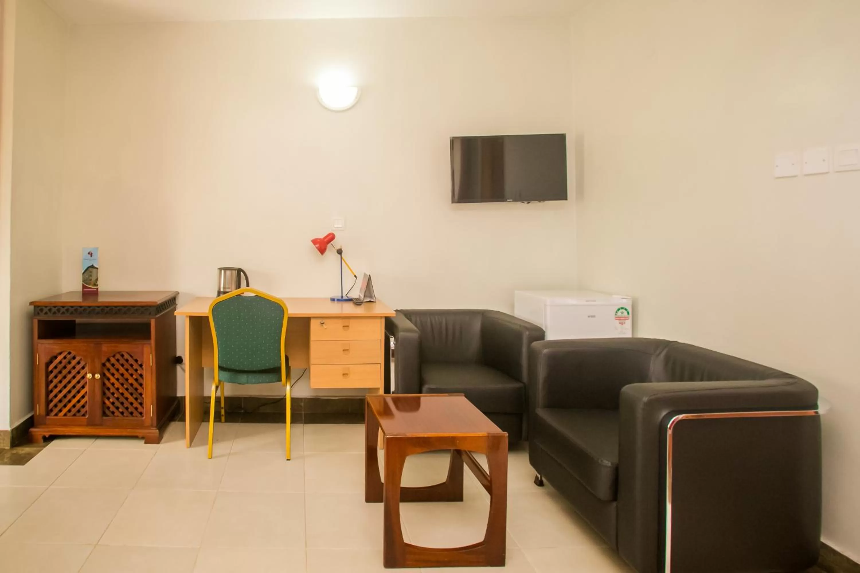 Seating area in Desmond Tutu Conference Centre