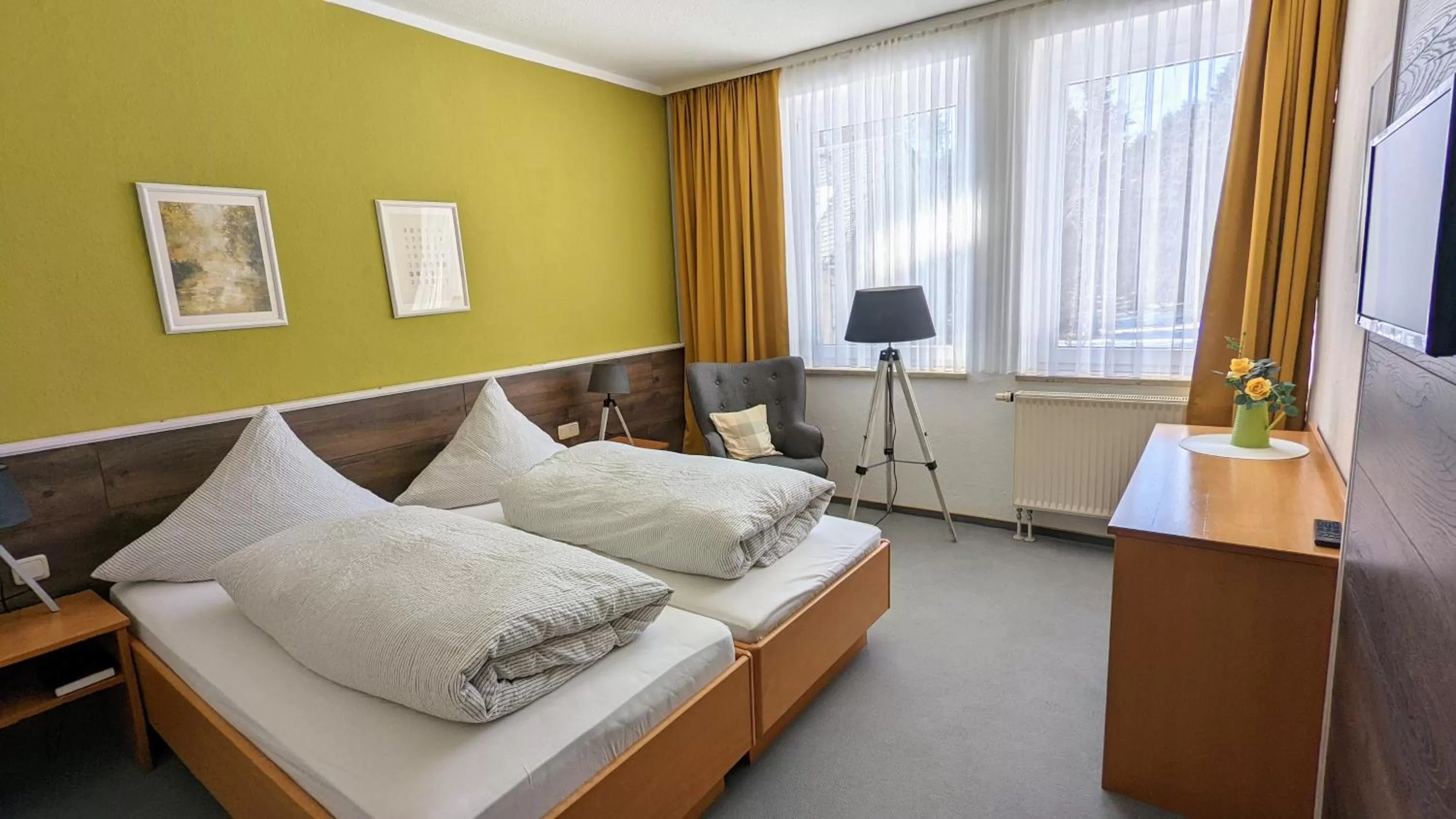 Staff, Bed in Hotel Heilbrunnen