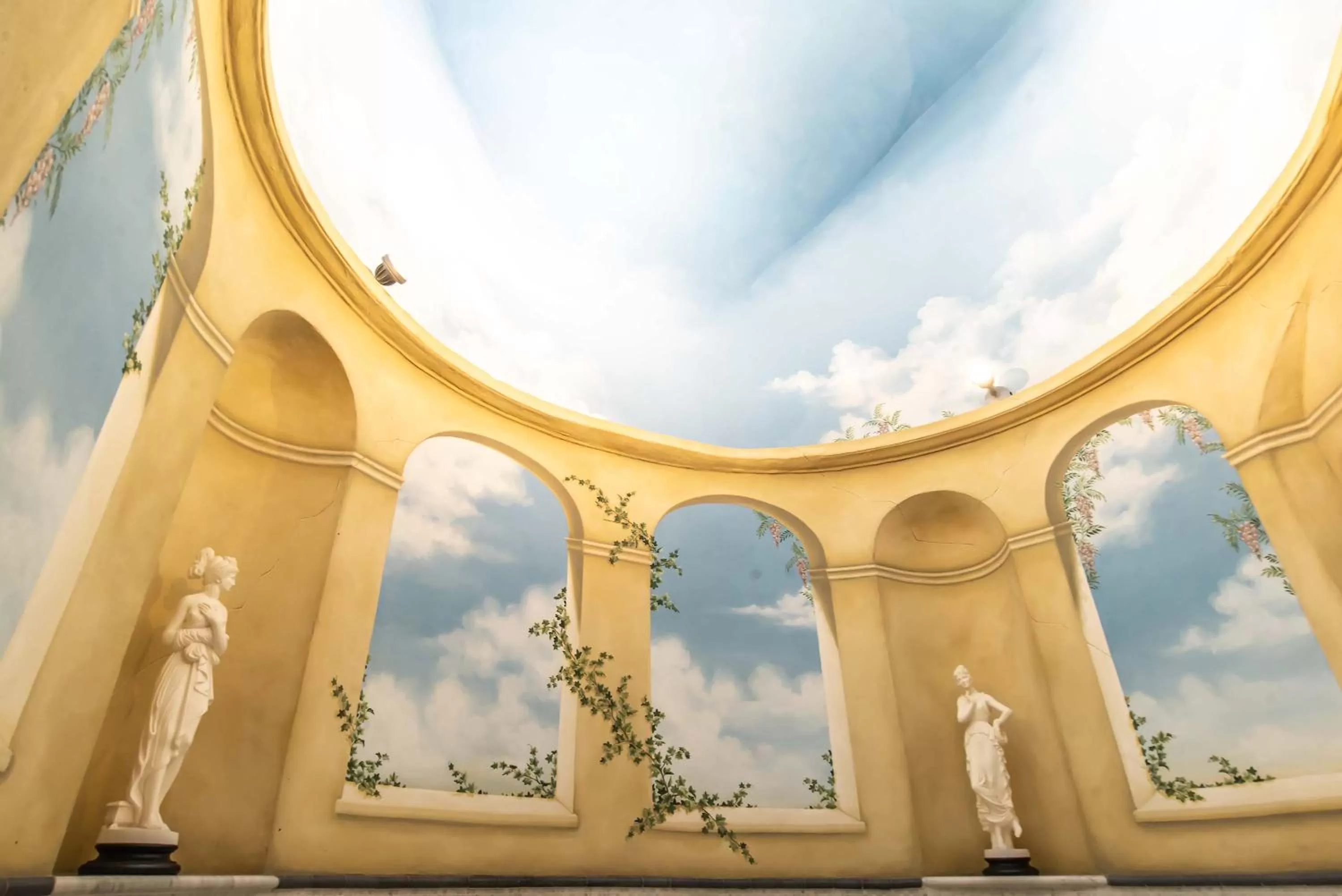 Decorative detail in Hotel Alba Palace