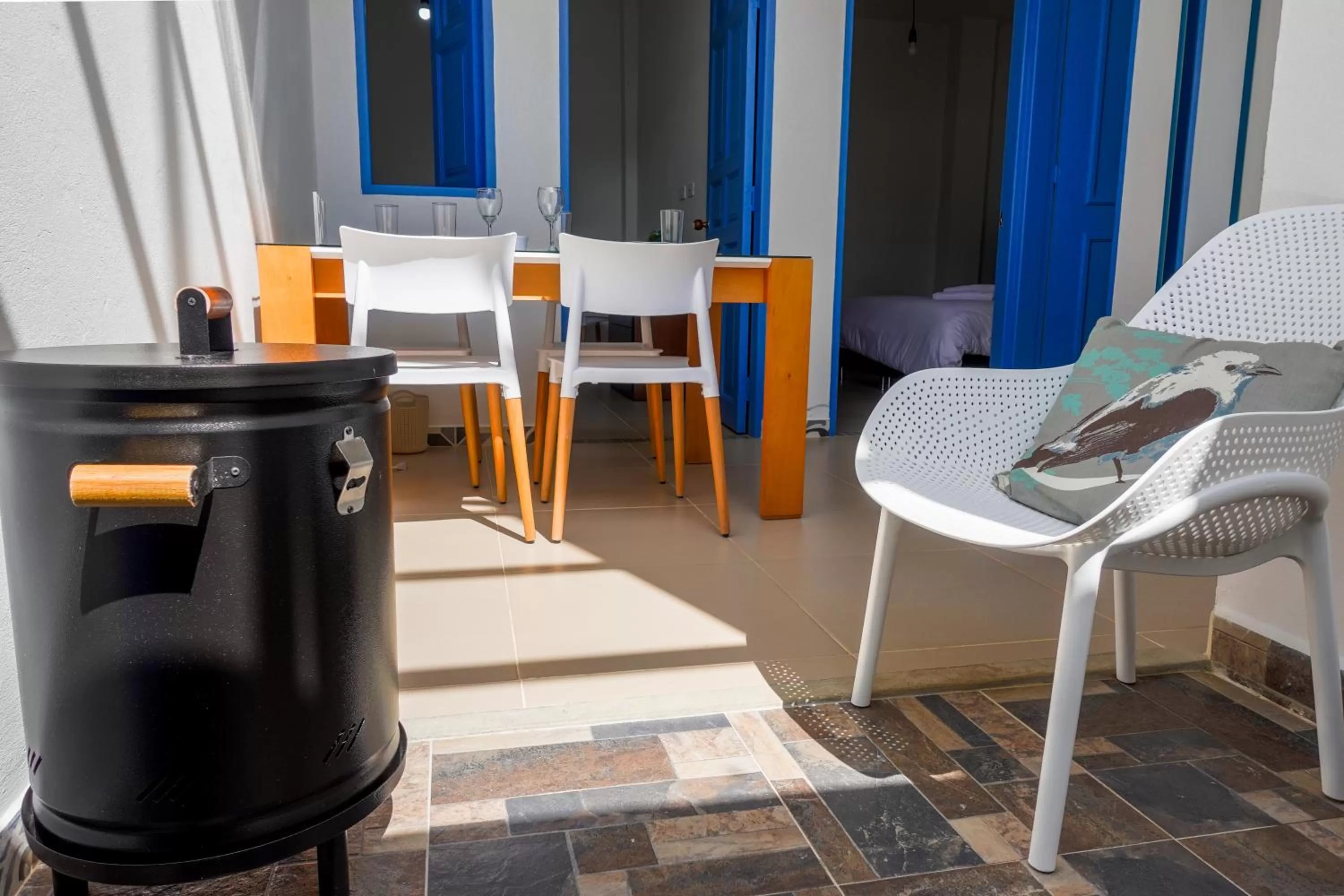 Balcony/Terrace in Hotel Azulado Jericó