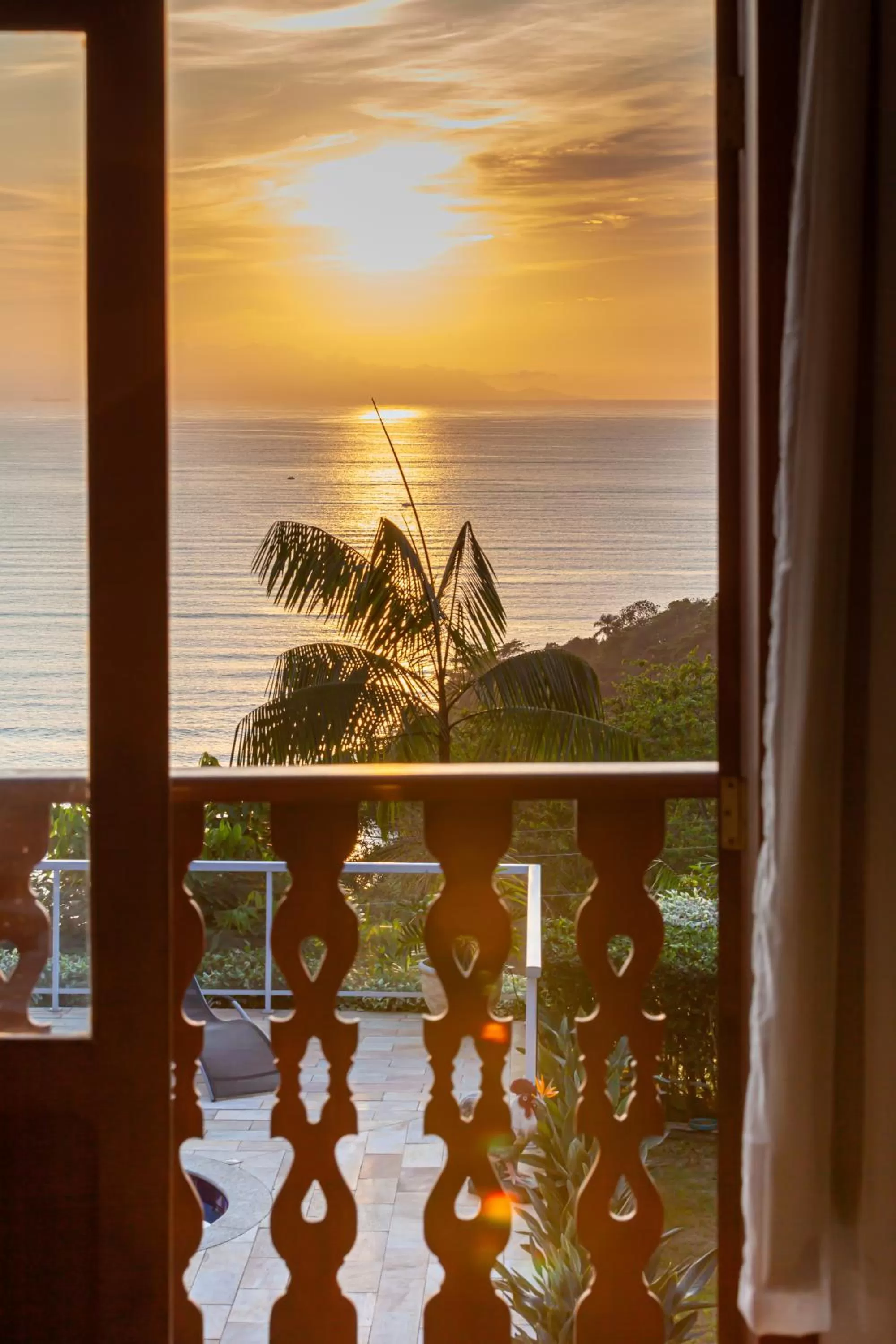 Sea view in Pousada Recanto de Paraty
