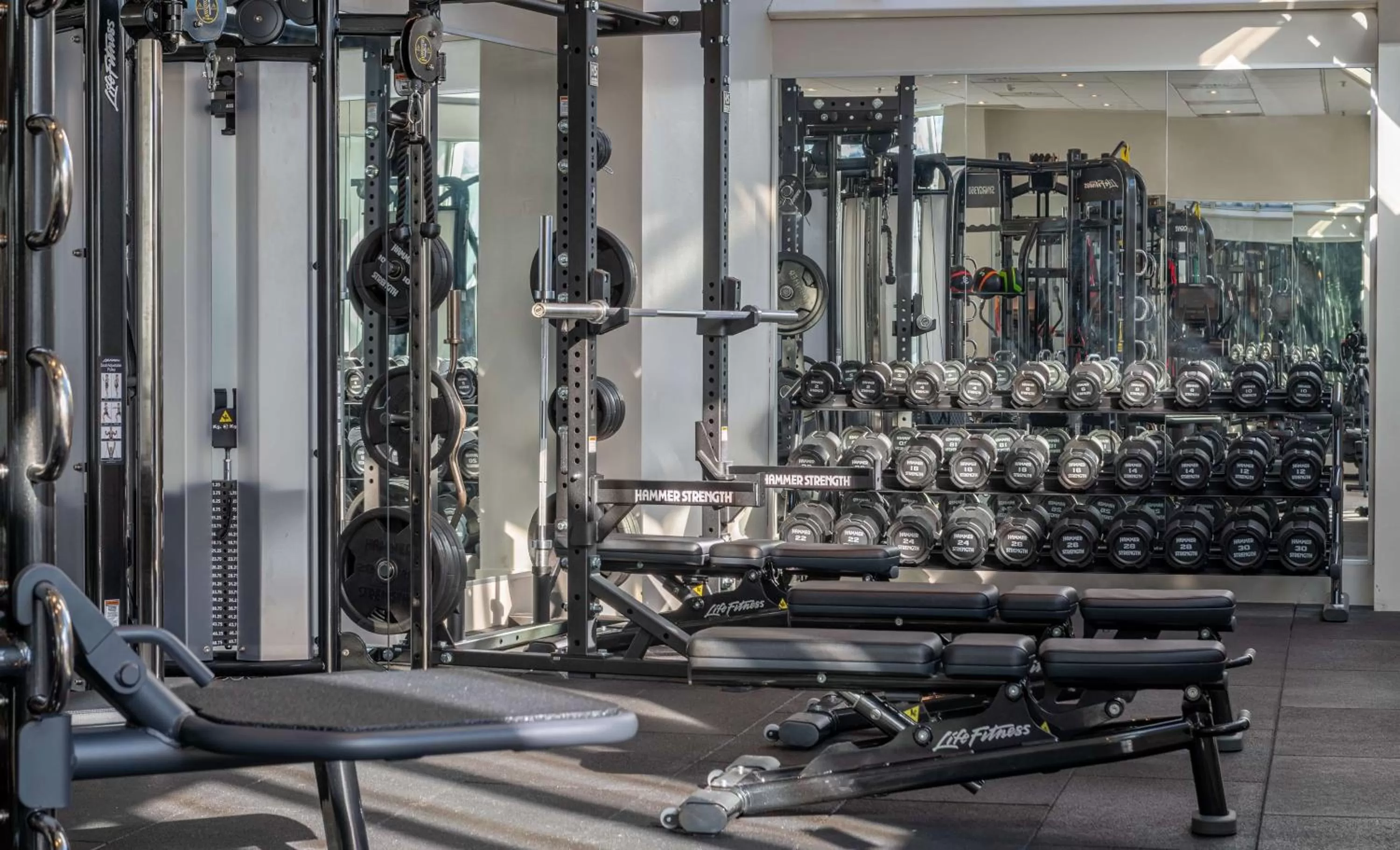 Fitness centre/facilities in Hilton Birmingham Metropole Hotel