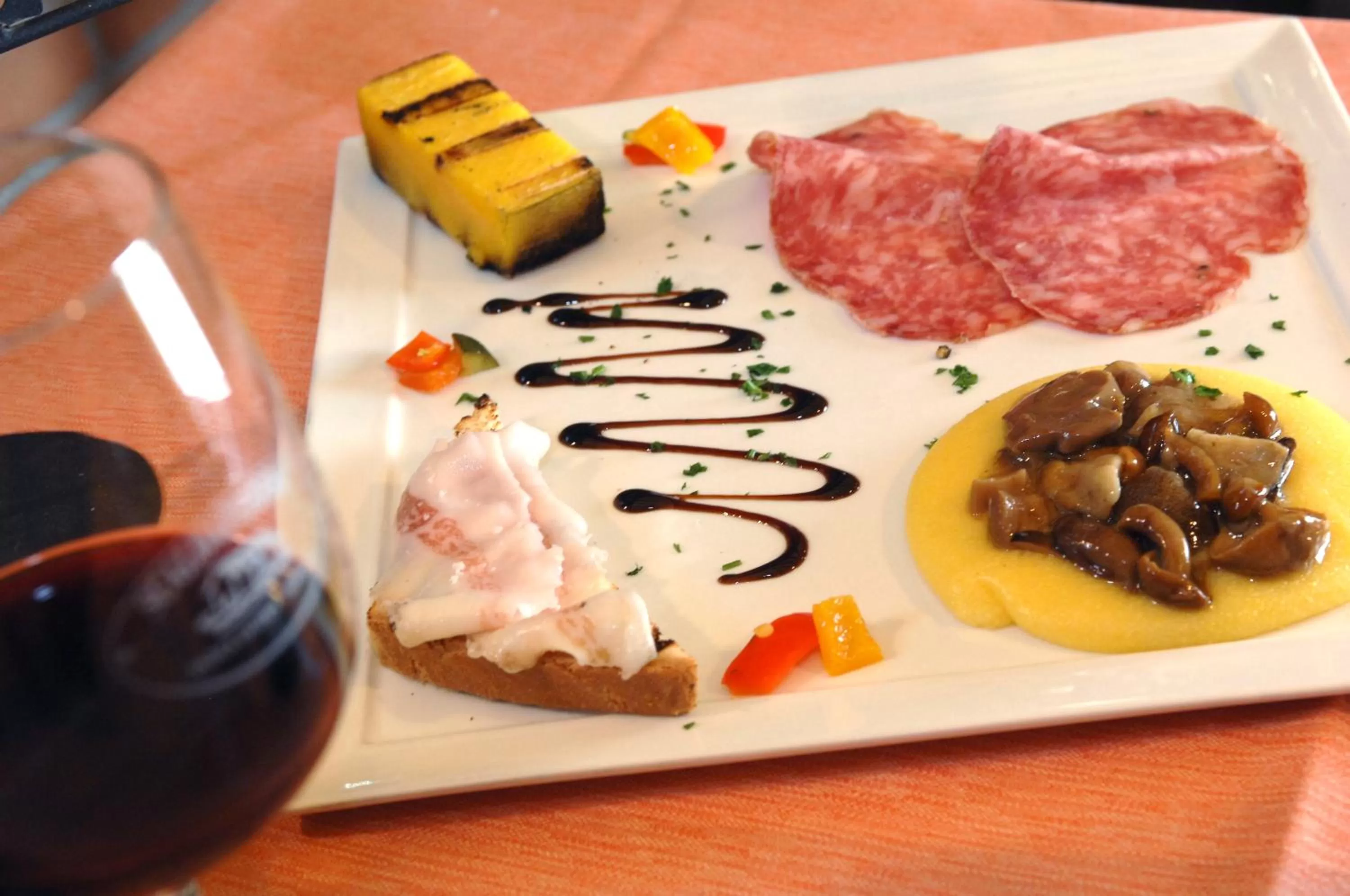 Food in Hotel Scaldaferro