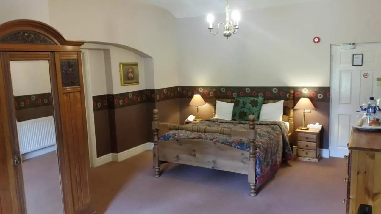 Bedroom, Bed in Haughton Hall Hotel & Leisure Club