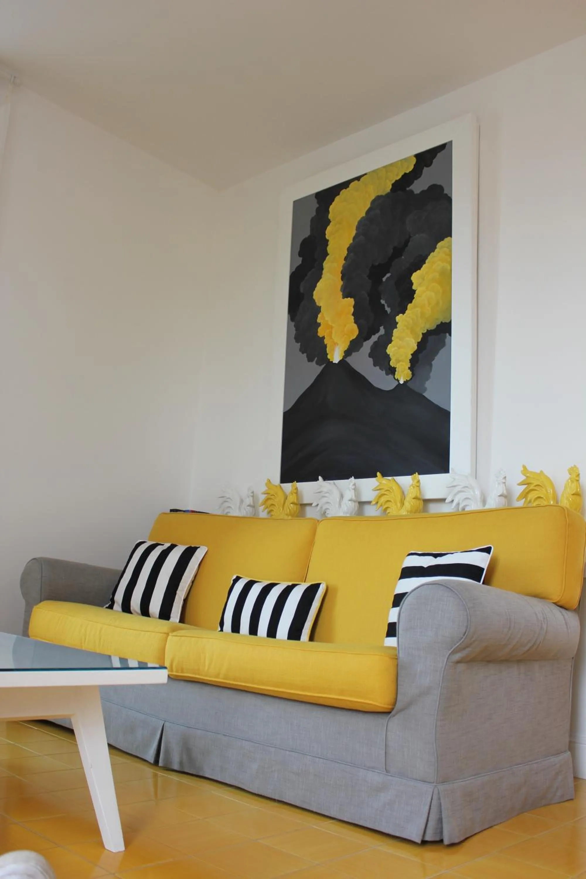 Seating area in Palazzo Jannuzzi Relais