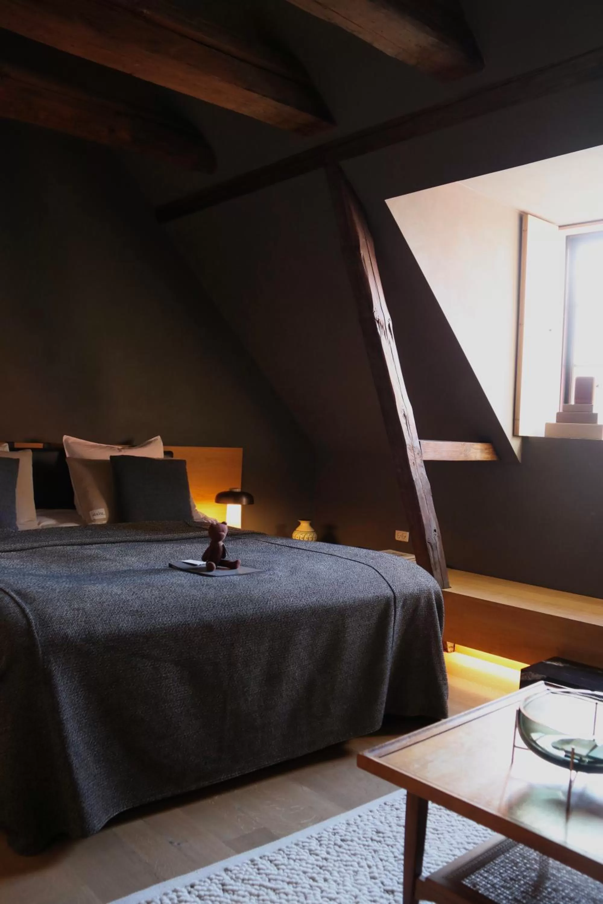 Bed in Audo Boutique Hotel