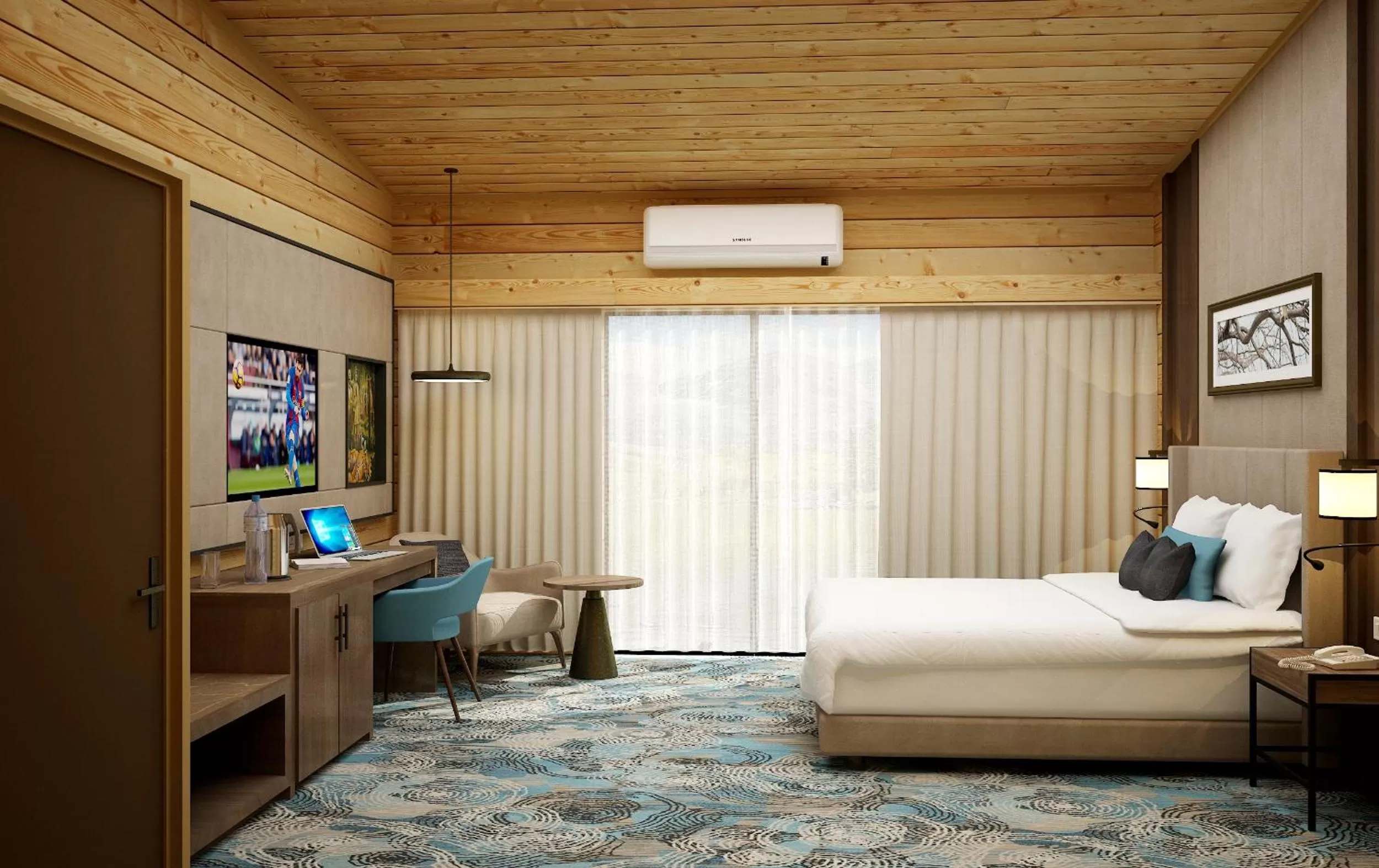 Bedroom in Radisson Blu Resort Dharamshala