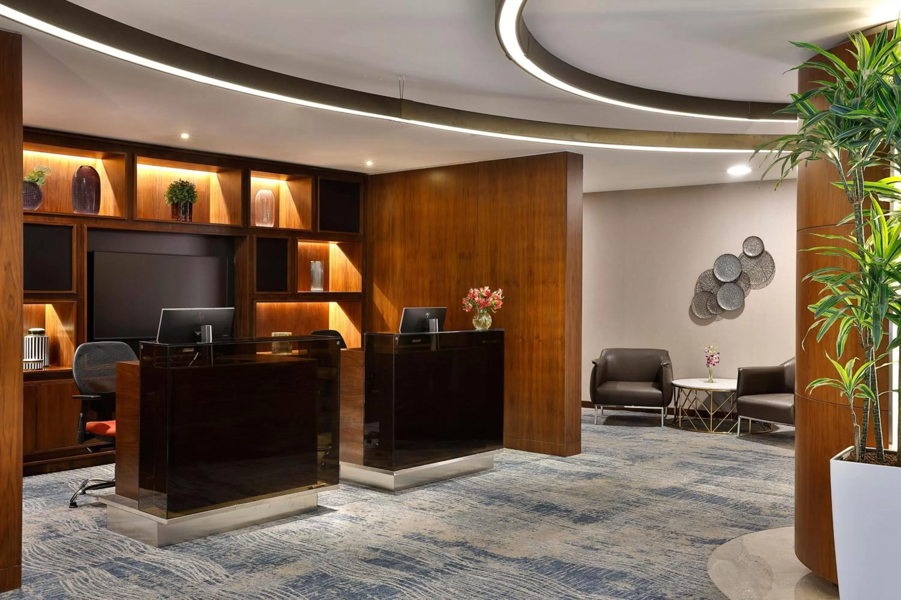 Lobby or reception in Jeddah Marriott Hotel Madinah Road