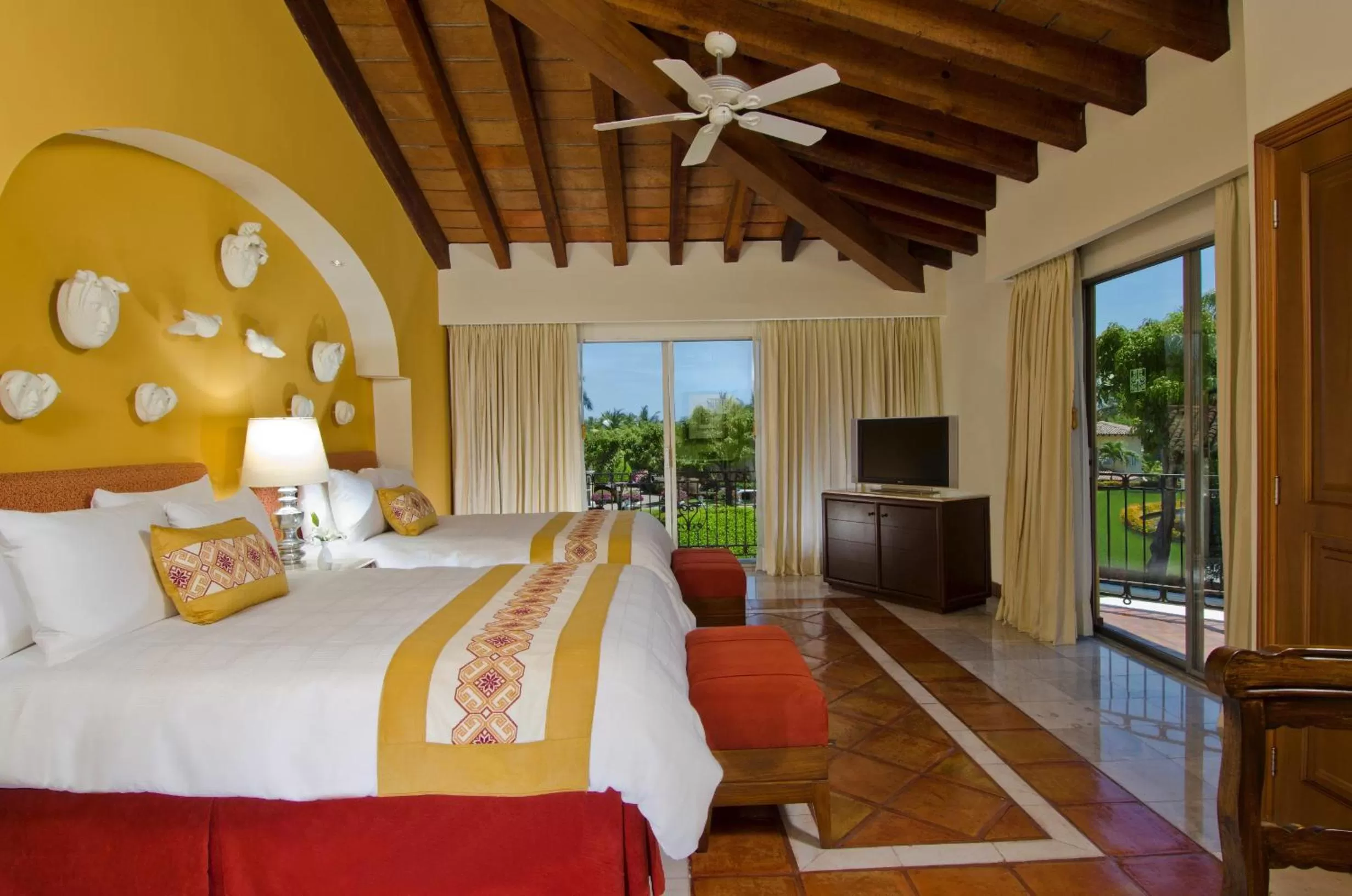 Bed in Casa Velas Adults Only All Inclusive