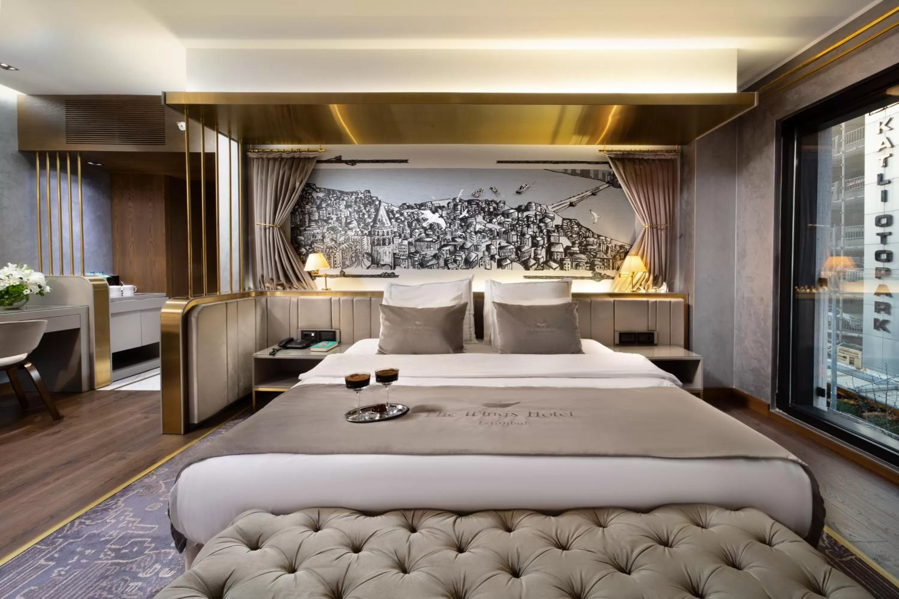 Photo of the whole room, Bed in The Wings Hotel Istanbul