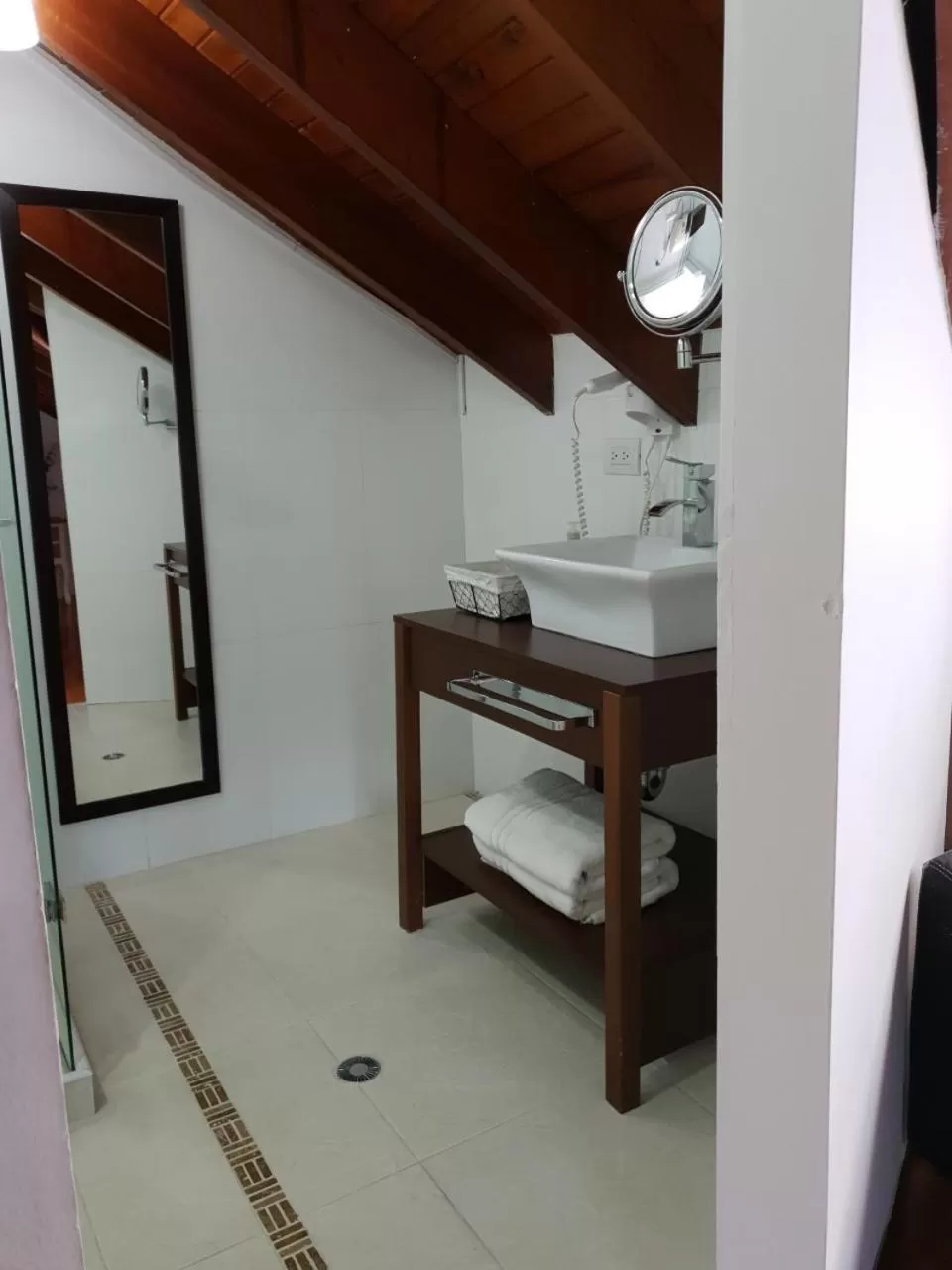 Bathroom in Hotel Casa Madero