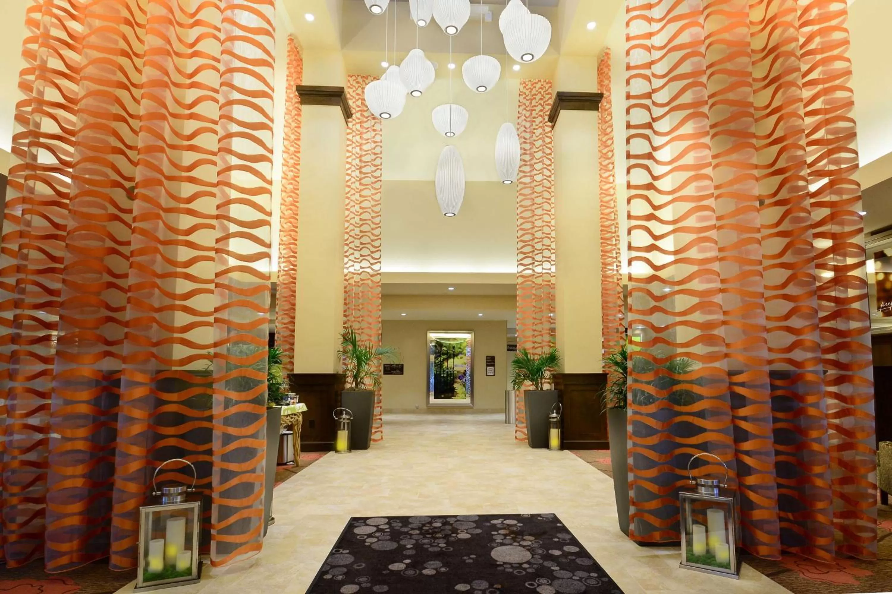 Lobby or reception in Hilton Garden Inn Greensboro Airport