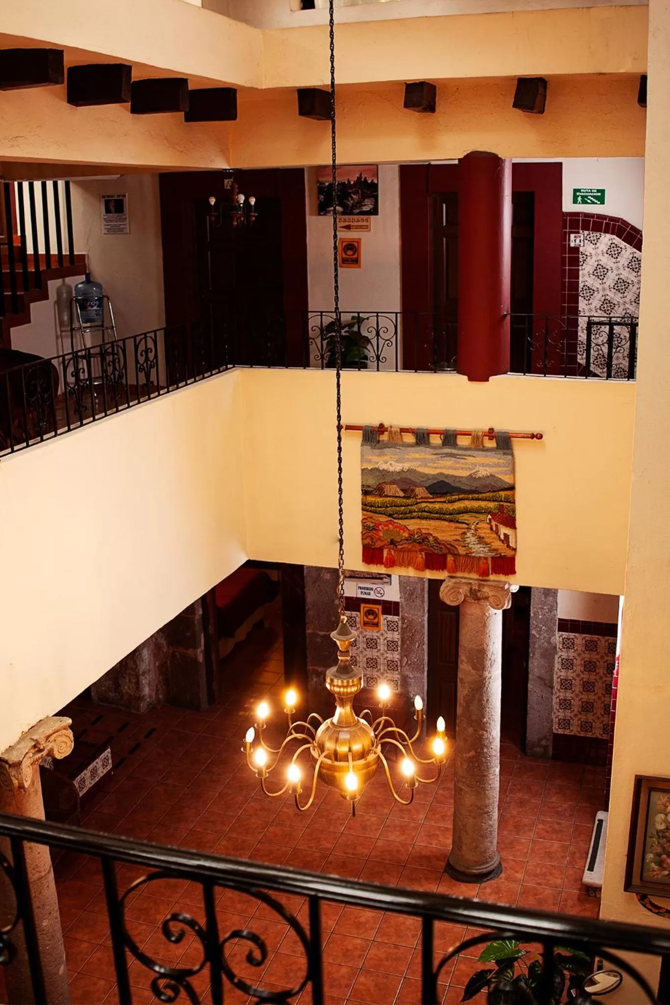 Property building in Hotel el Carmen, Morelia