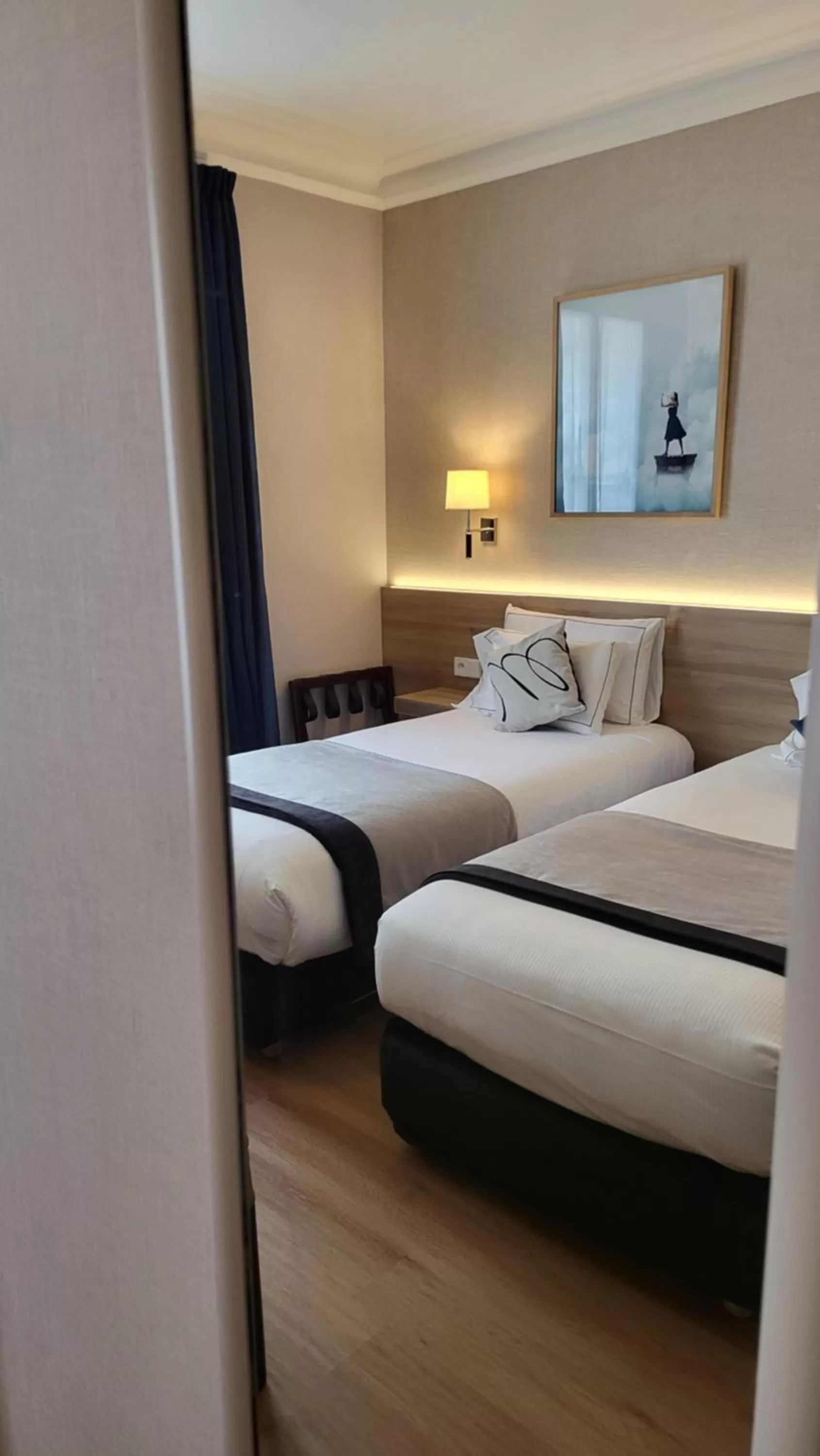 Decorative detail, Bed in Magda Champs Elysées