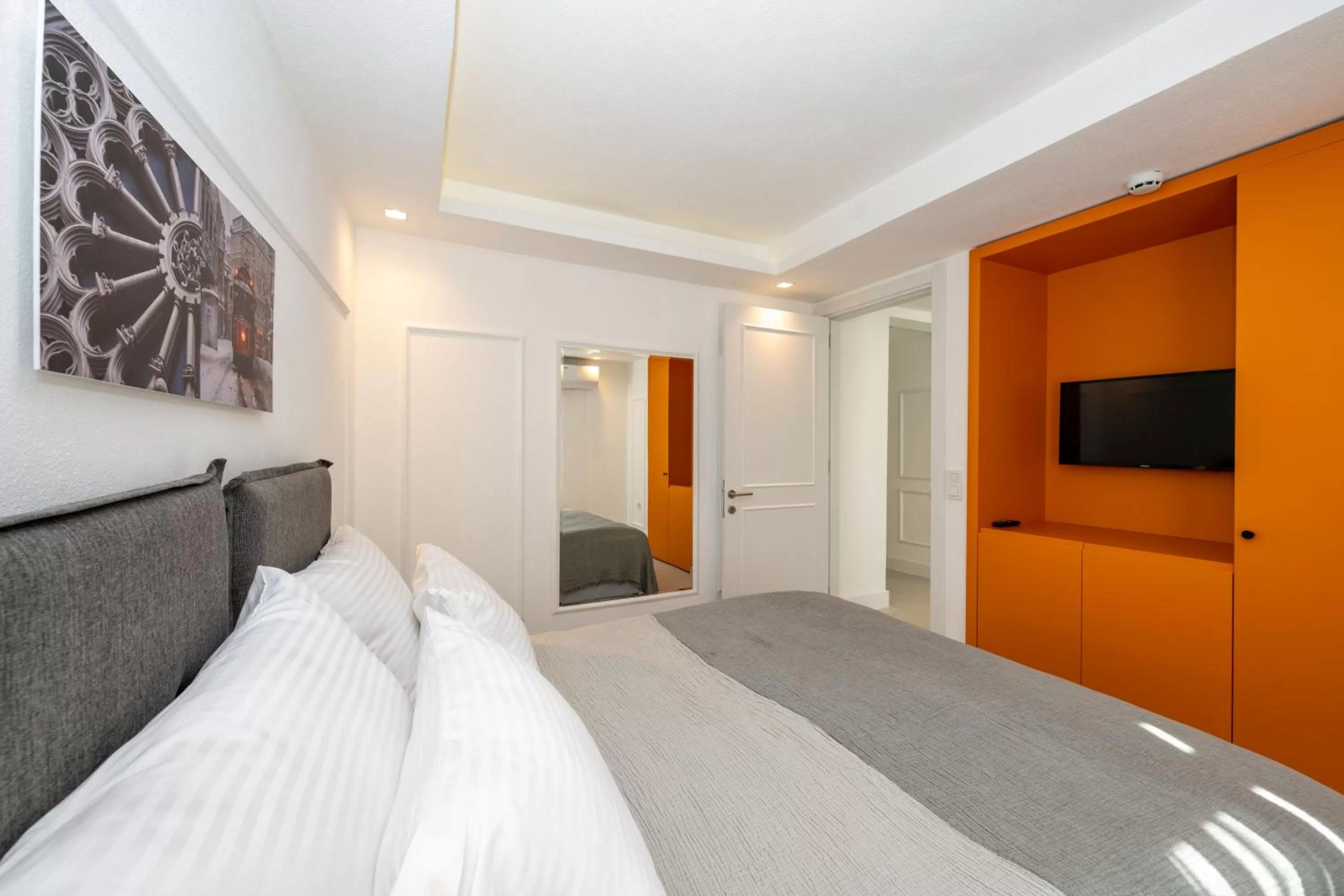 Bedroom, Bed in Juno Hotel Taksim