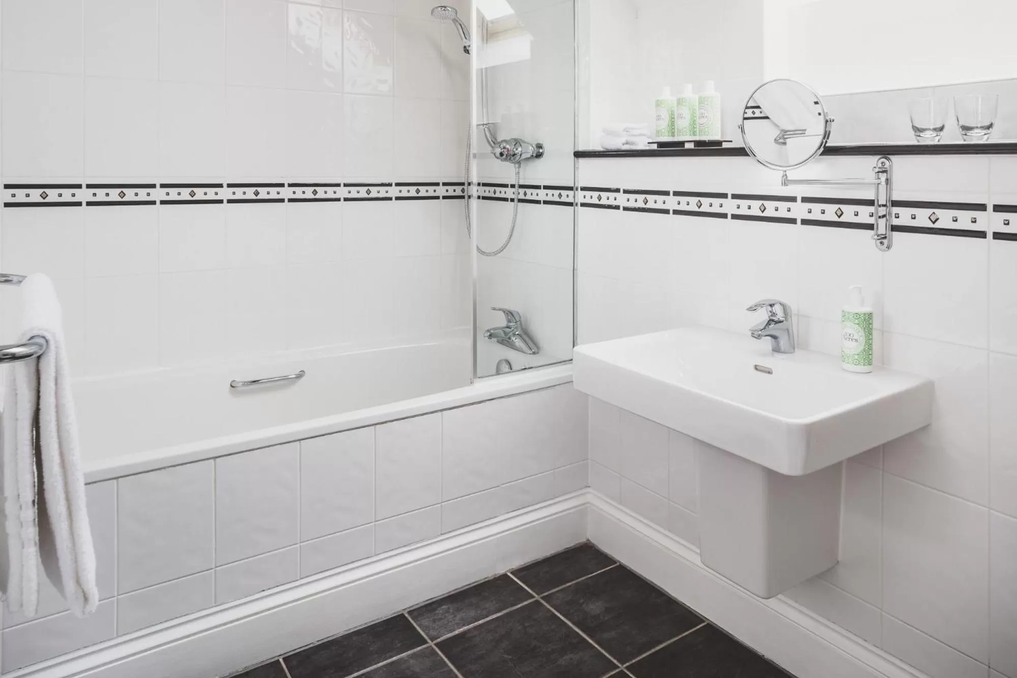 Bathroom in The Clive Arms