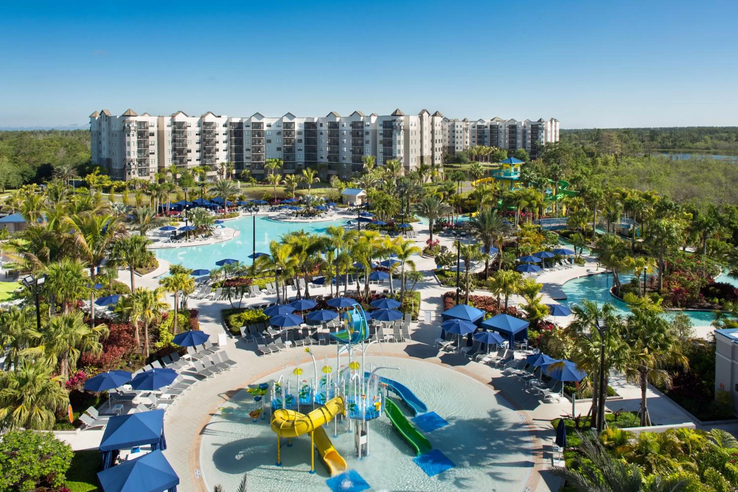 Property building in The Grove Resort & Water Park Orlando