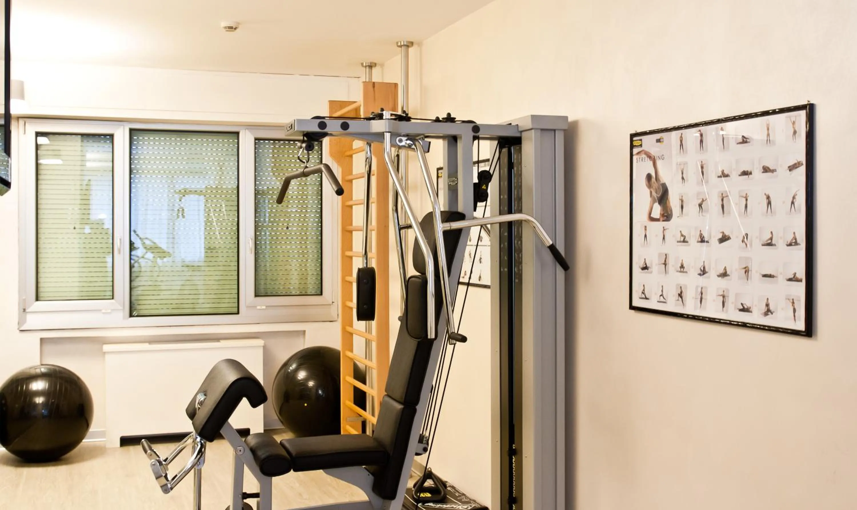 Fitness centre/facilities in Hotel Raffaello