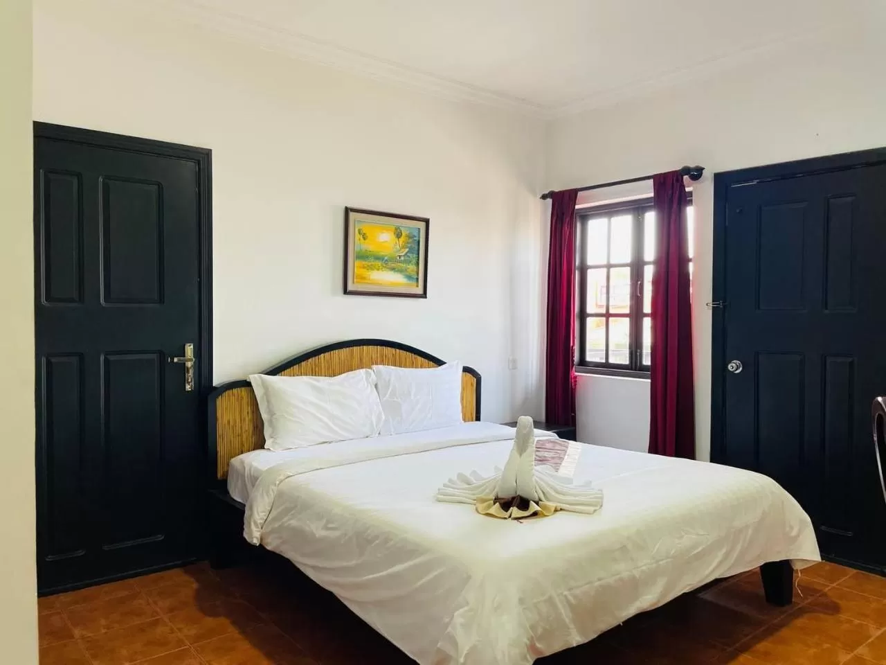 Bedroom, Bed in Angkor Tiger Resort