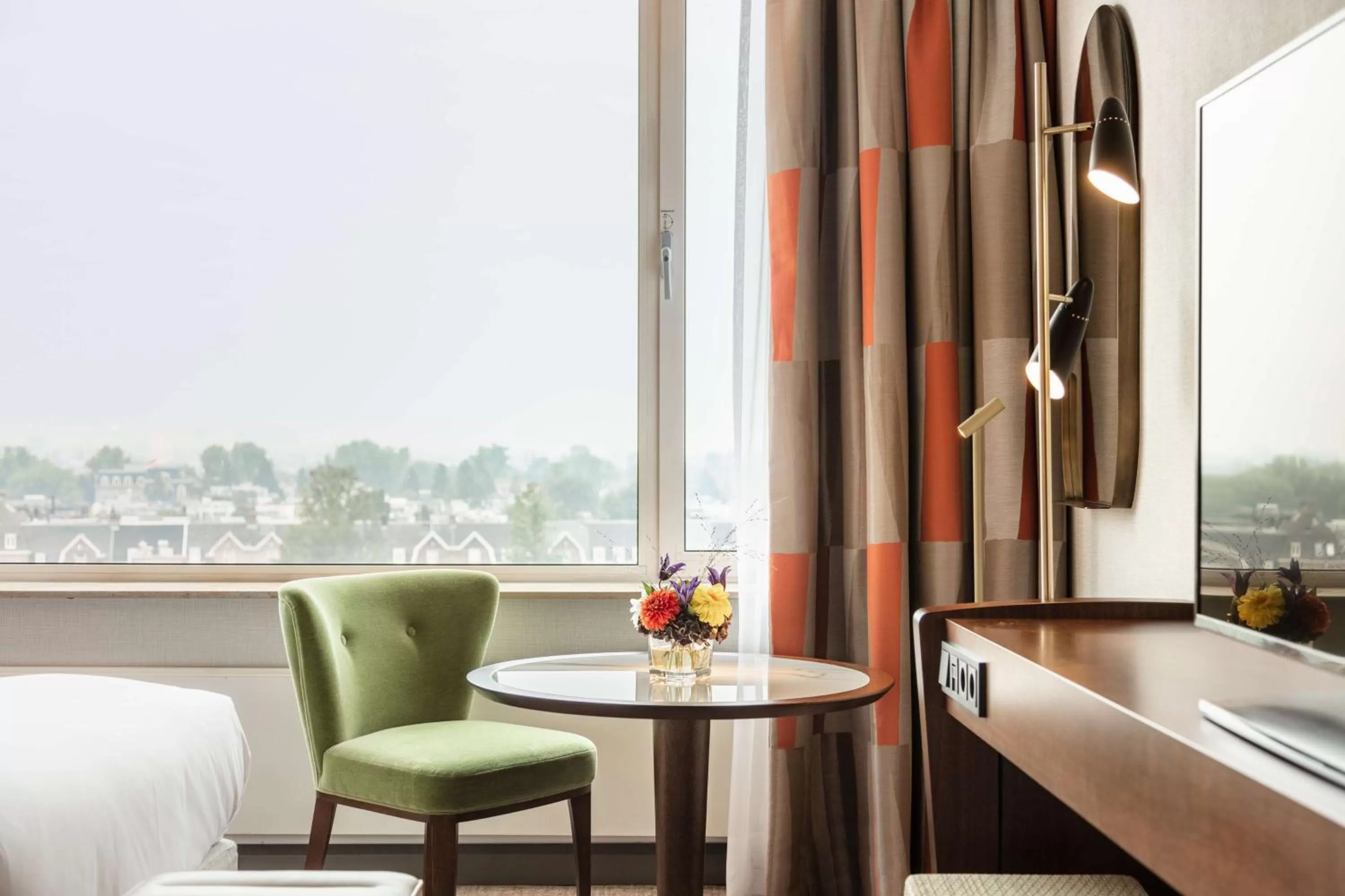 Bedroom in Hilton Amsterdam