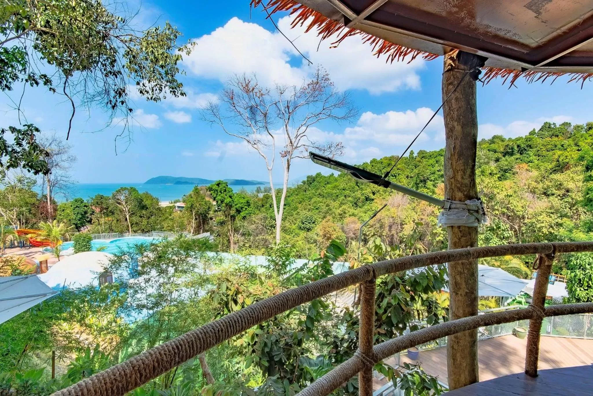 Garden view in MyRus Resort Langkawi