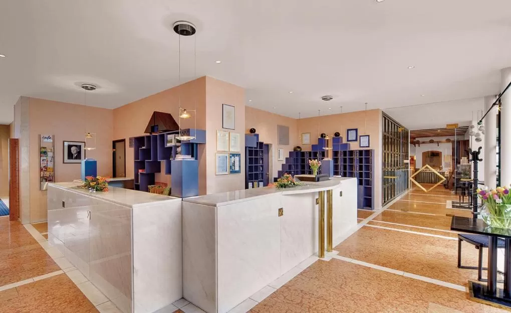 Lobby or reception in Hotel Gersfelder Hof