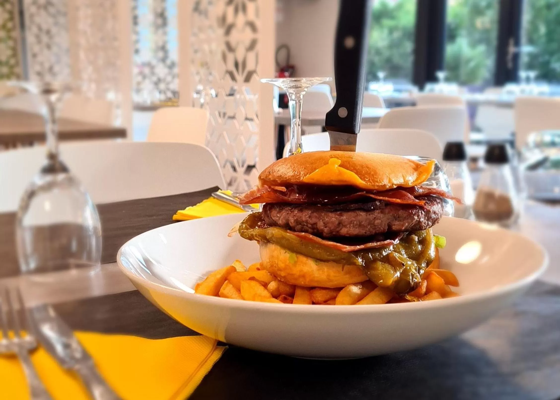 Food close-up in Kyriad Hotel Lyon Givors