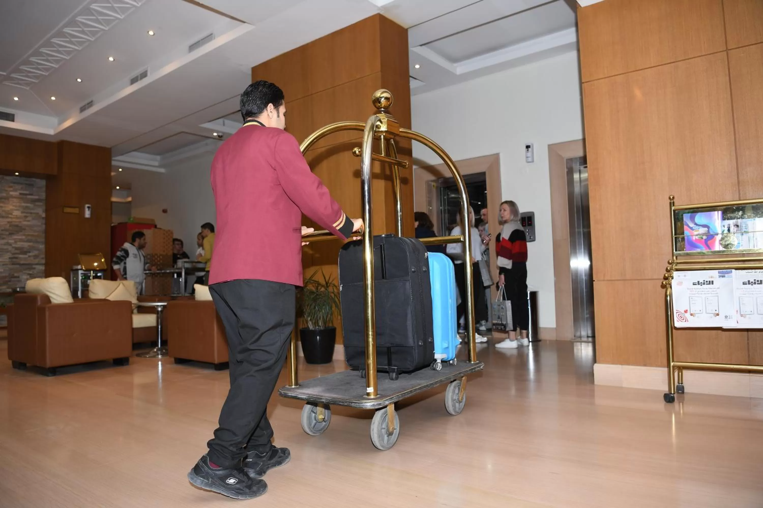 Staff in Continental Inn Hotel Al Farwaniya