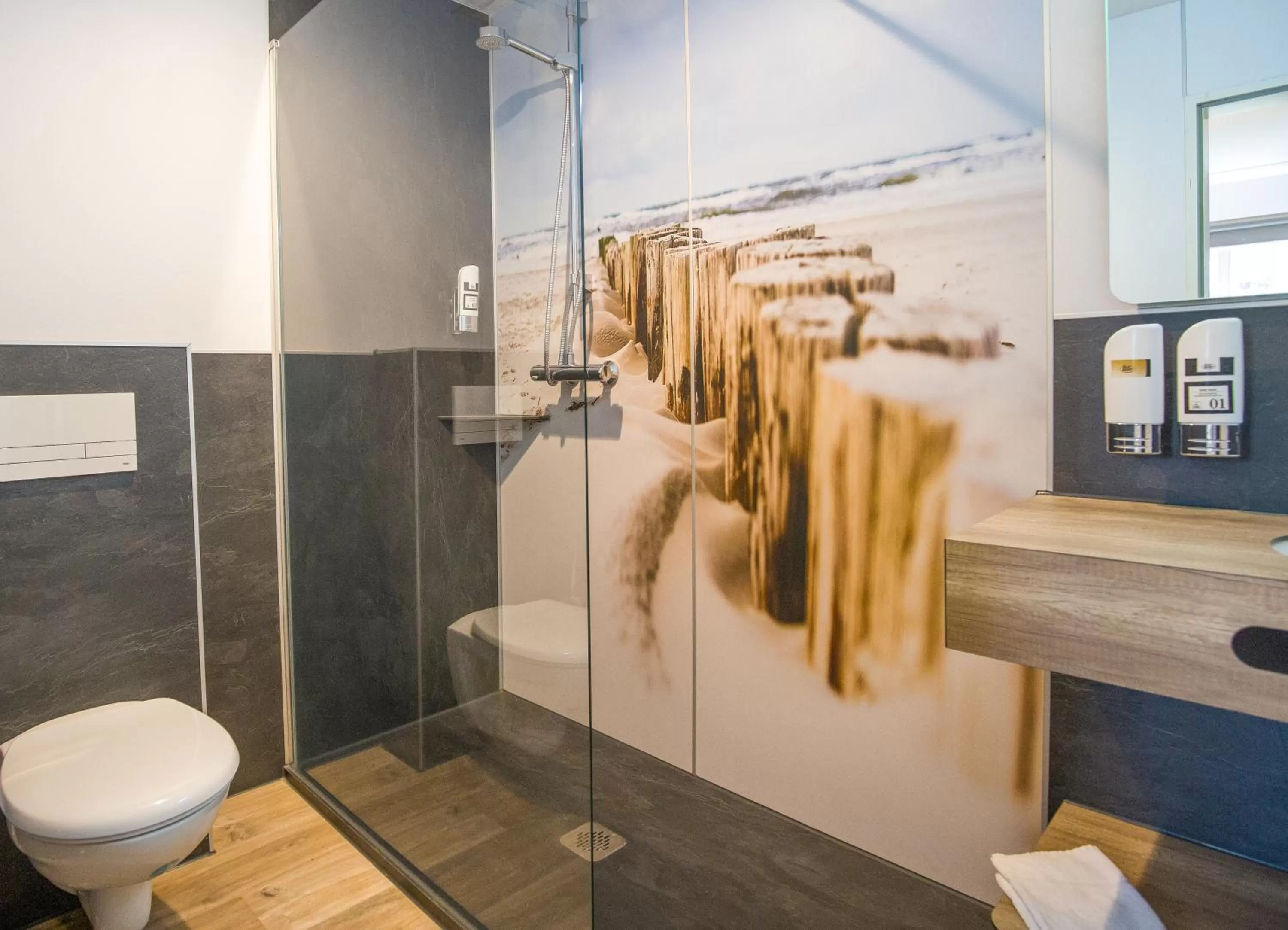 Bathroom in Stadthotel-Garni Smutje