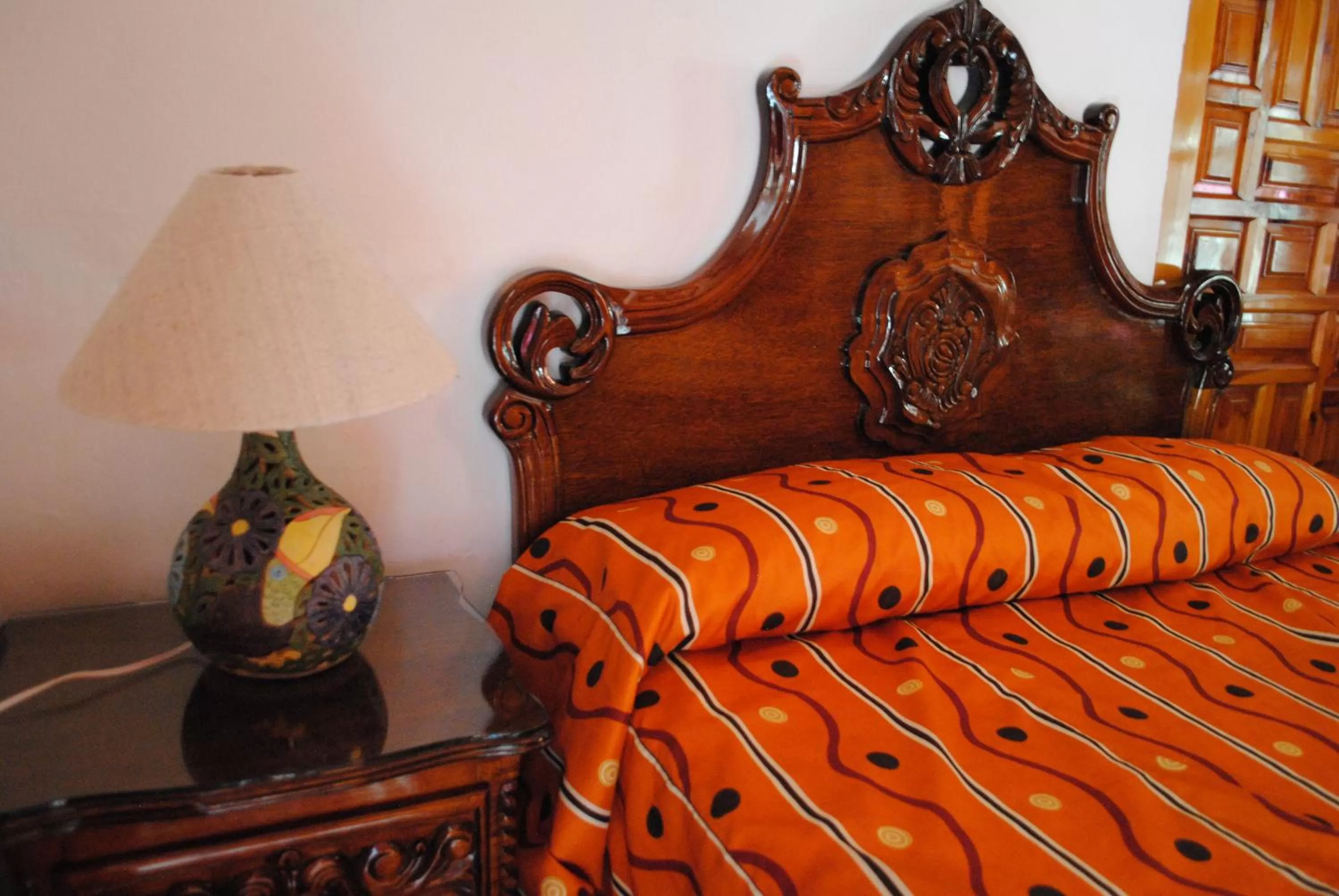 Bed in Hotel Boutique Posada la Casona de Cortés