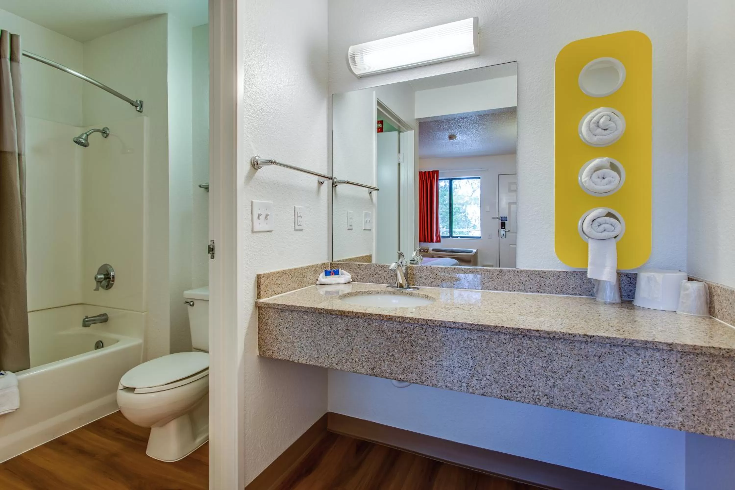 Bathroom in Motel 6-Fairfield, CA - North