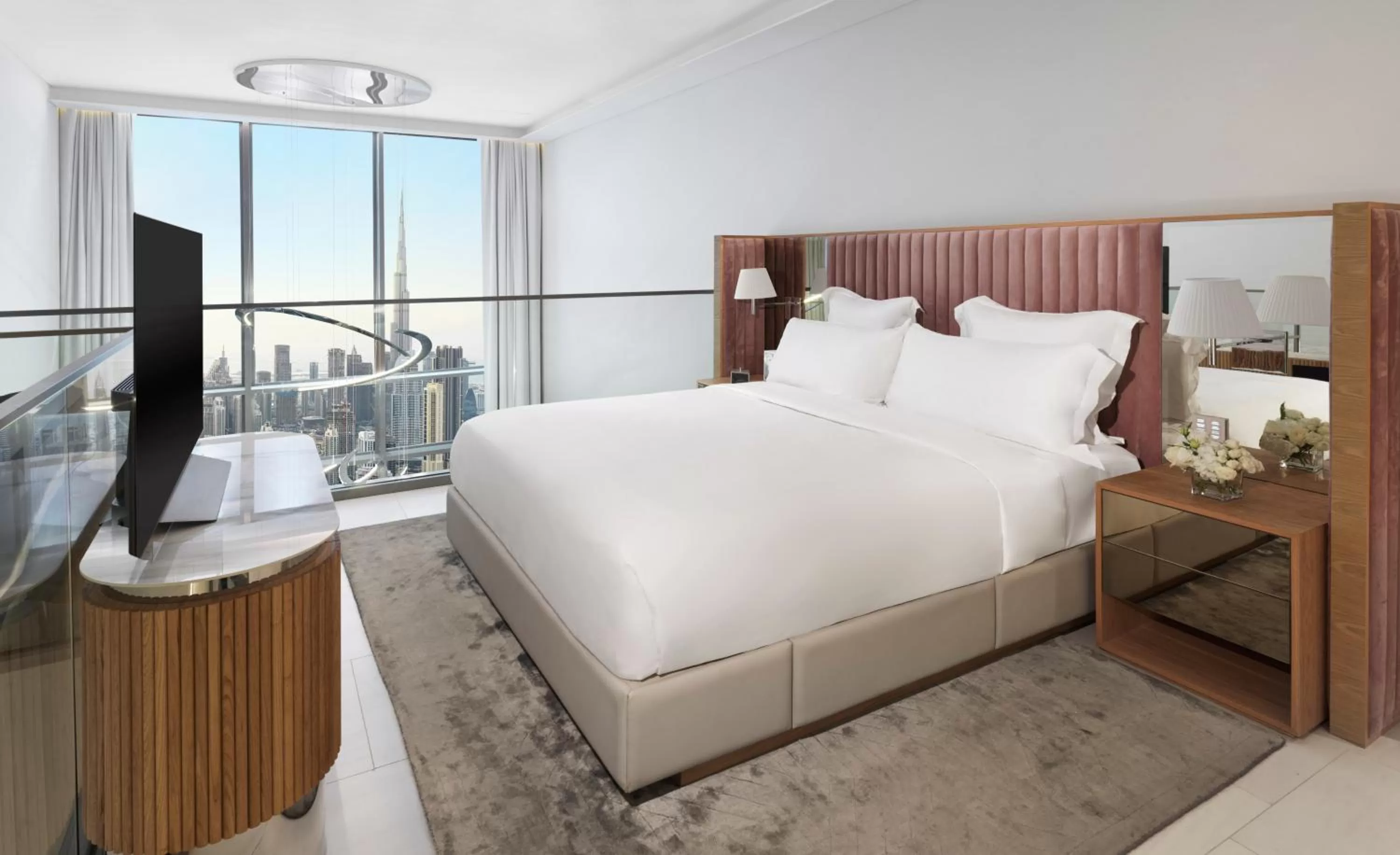 Bed in SLS Dubai Hotel & Residences