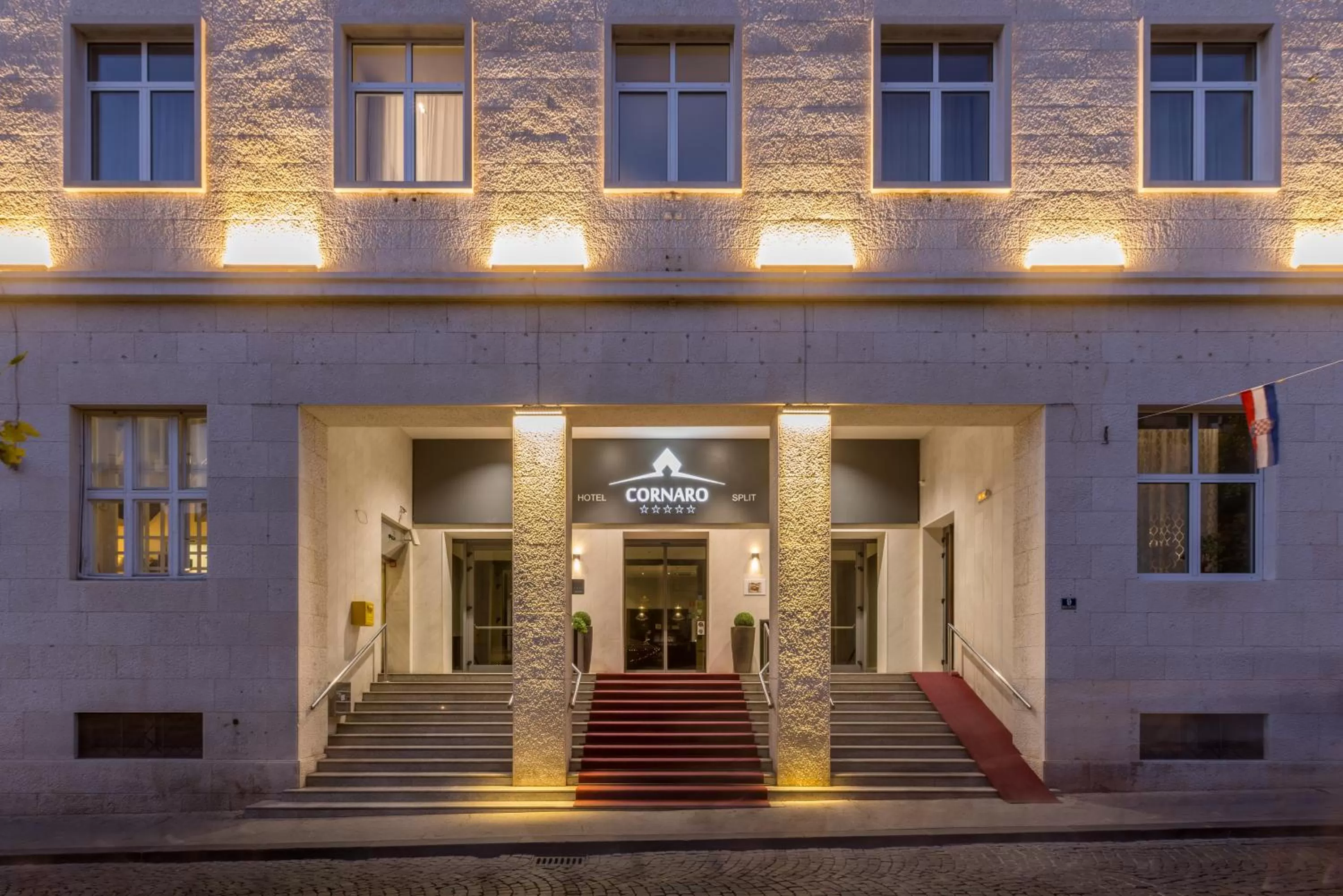 Property building in Cornaro Hotel