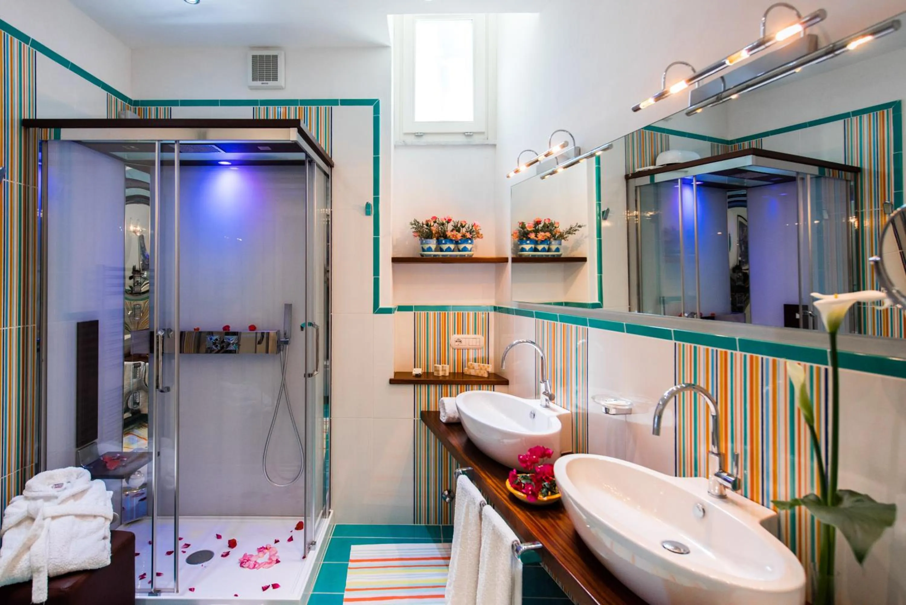 Bathroom in Hotel Pellegrino