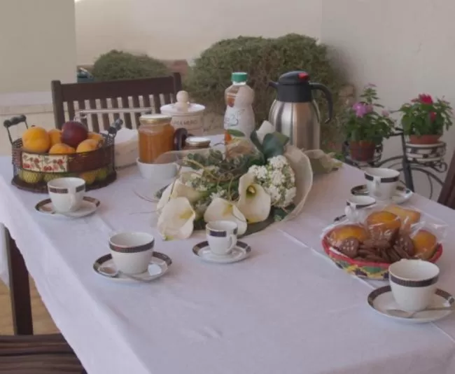 Buffet breakfast in Villa Genny