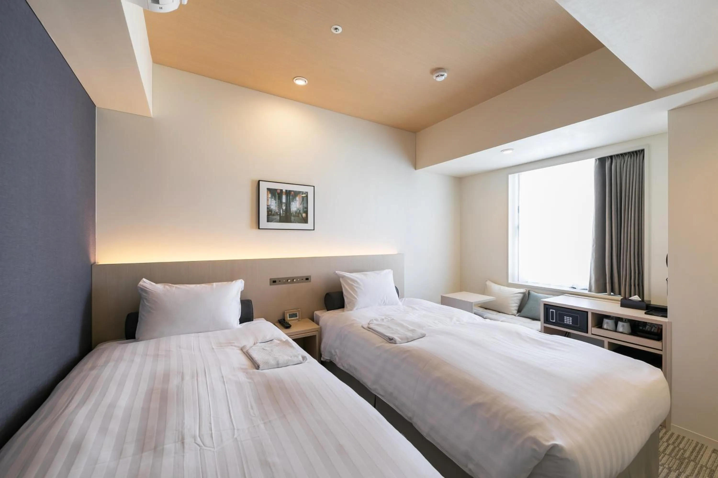 Photo of the whole room, Bed in Ginza Capital Hotel Moegi