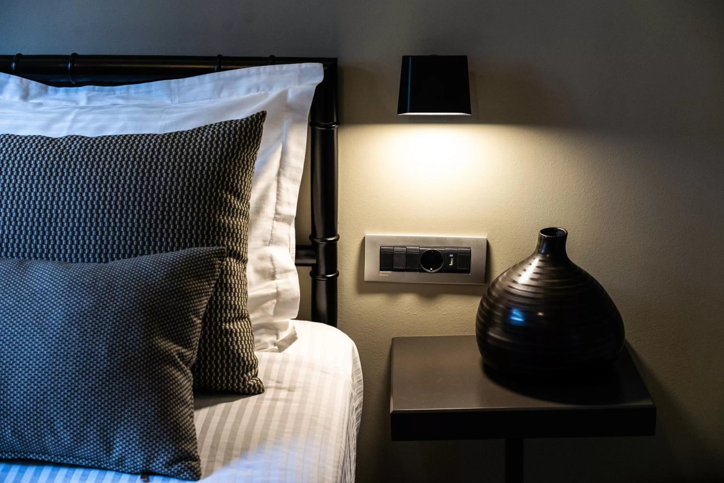 Bed in Aethra Boutique Rooms